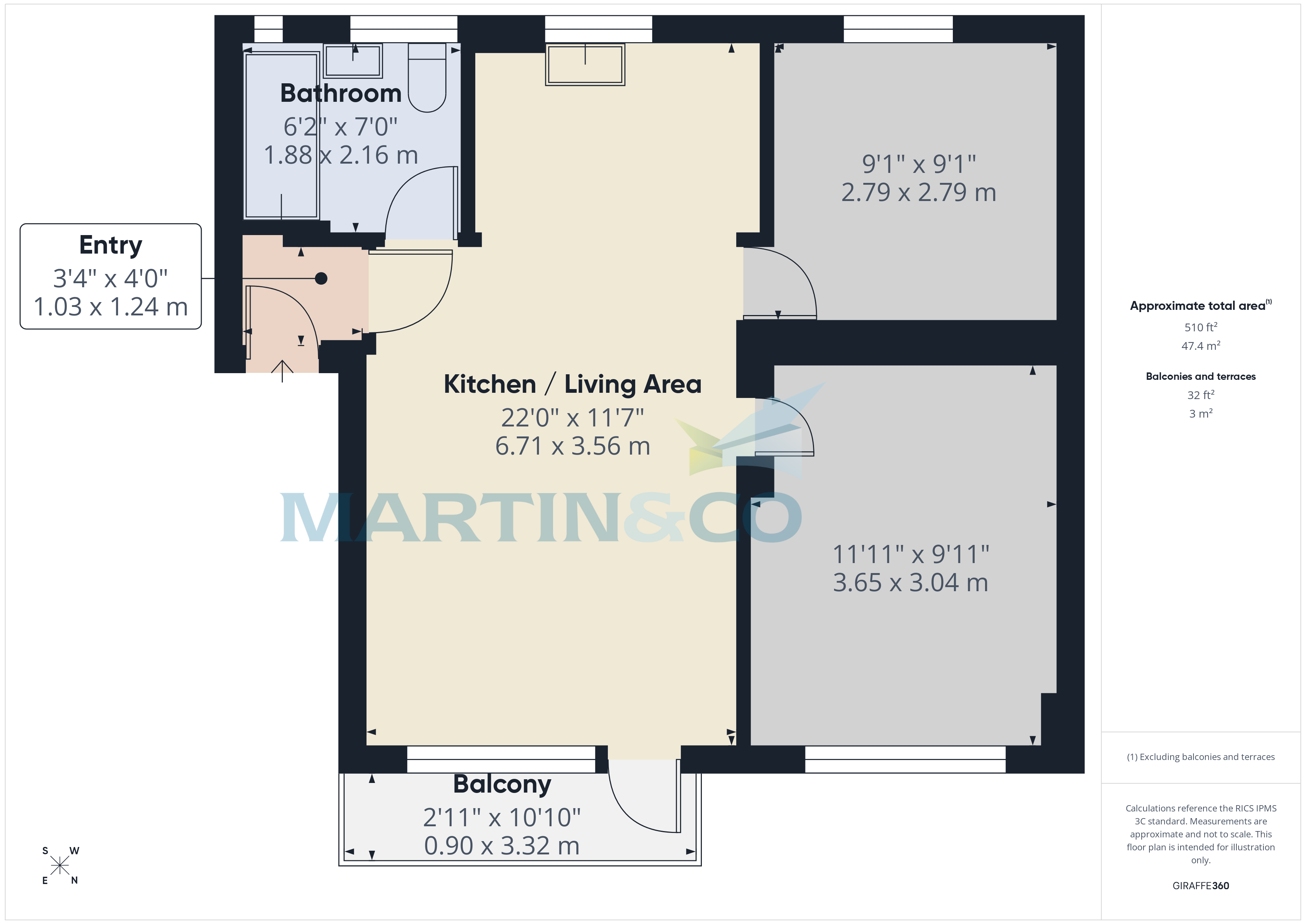 29, Keymer Court, Burgess Hill floorplan