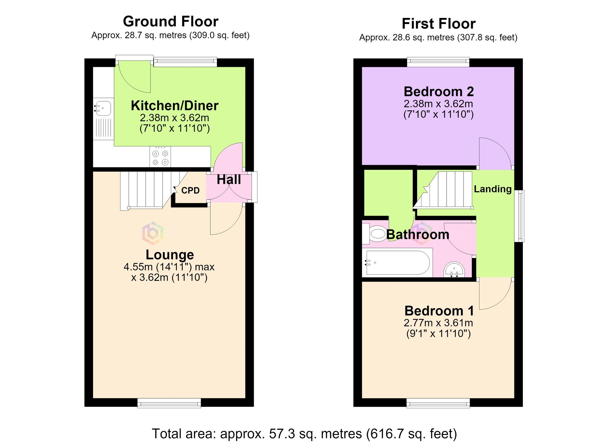 9 Ralston Grove, Sheffield floorplan