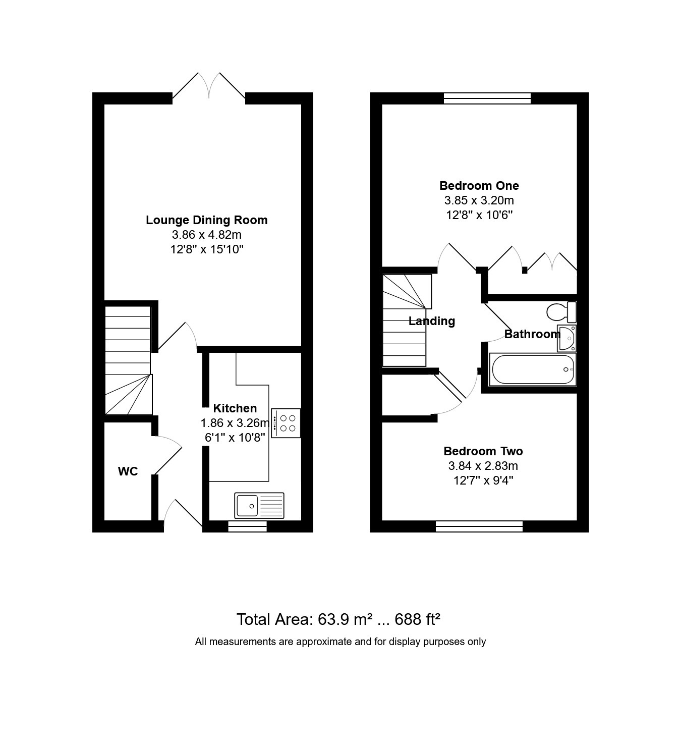 5, Monkton Way, King's Lynn floorplan