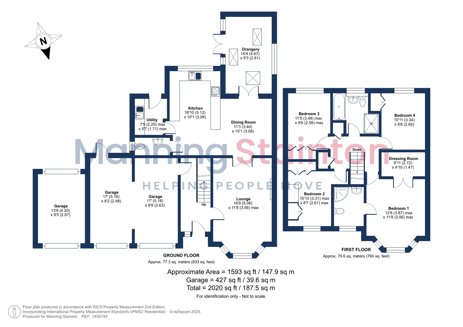 8, Tavistock Way, West Yorkshire floorplan