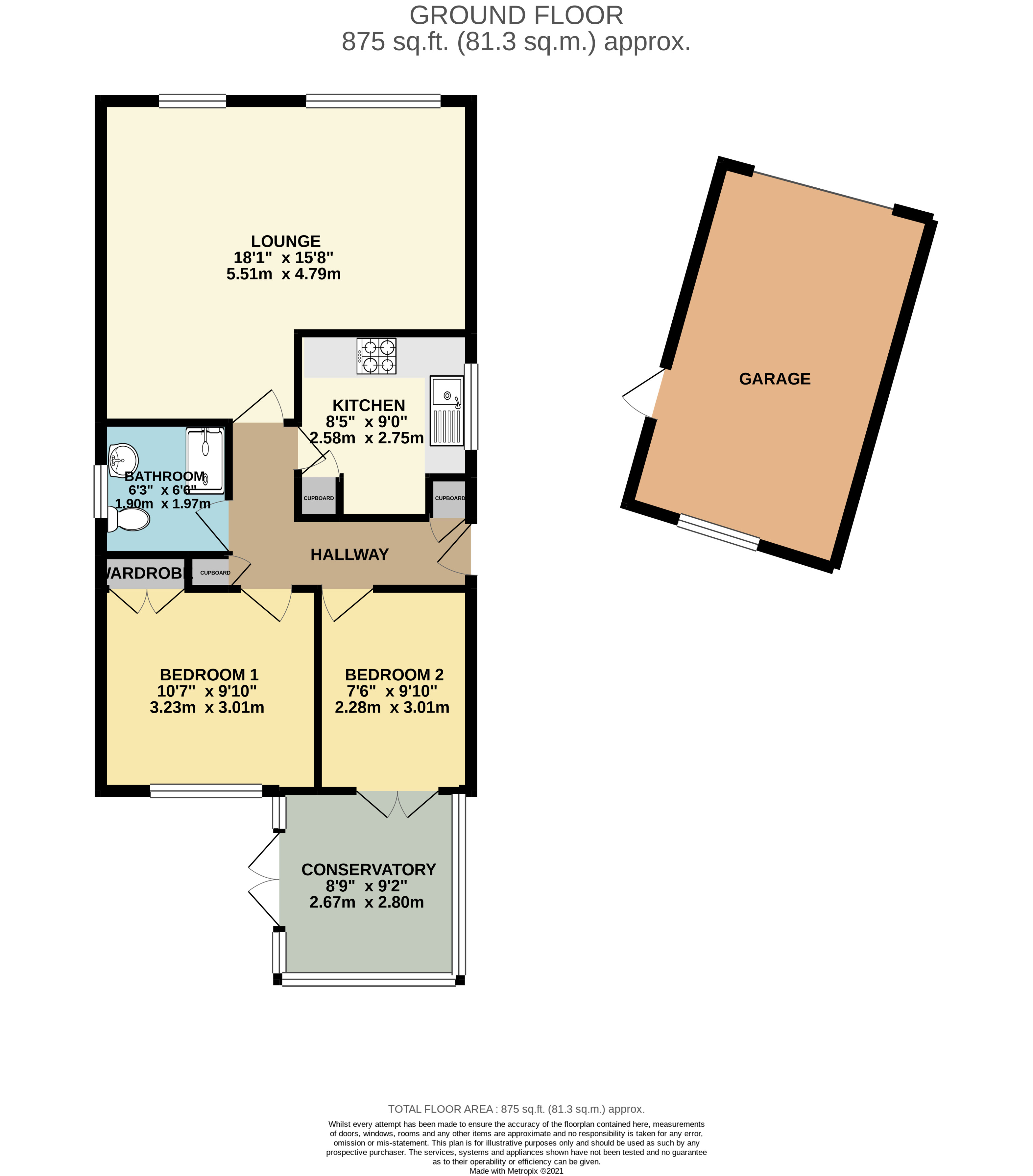 22, Forge Road, Sheffield floorplan