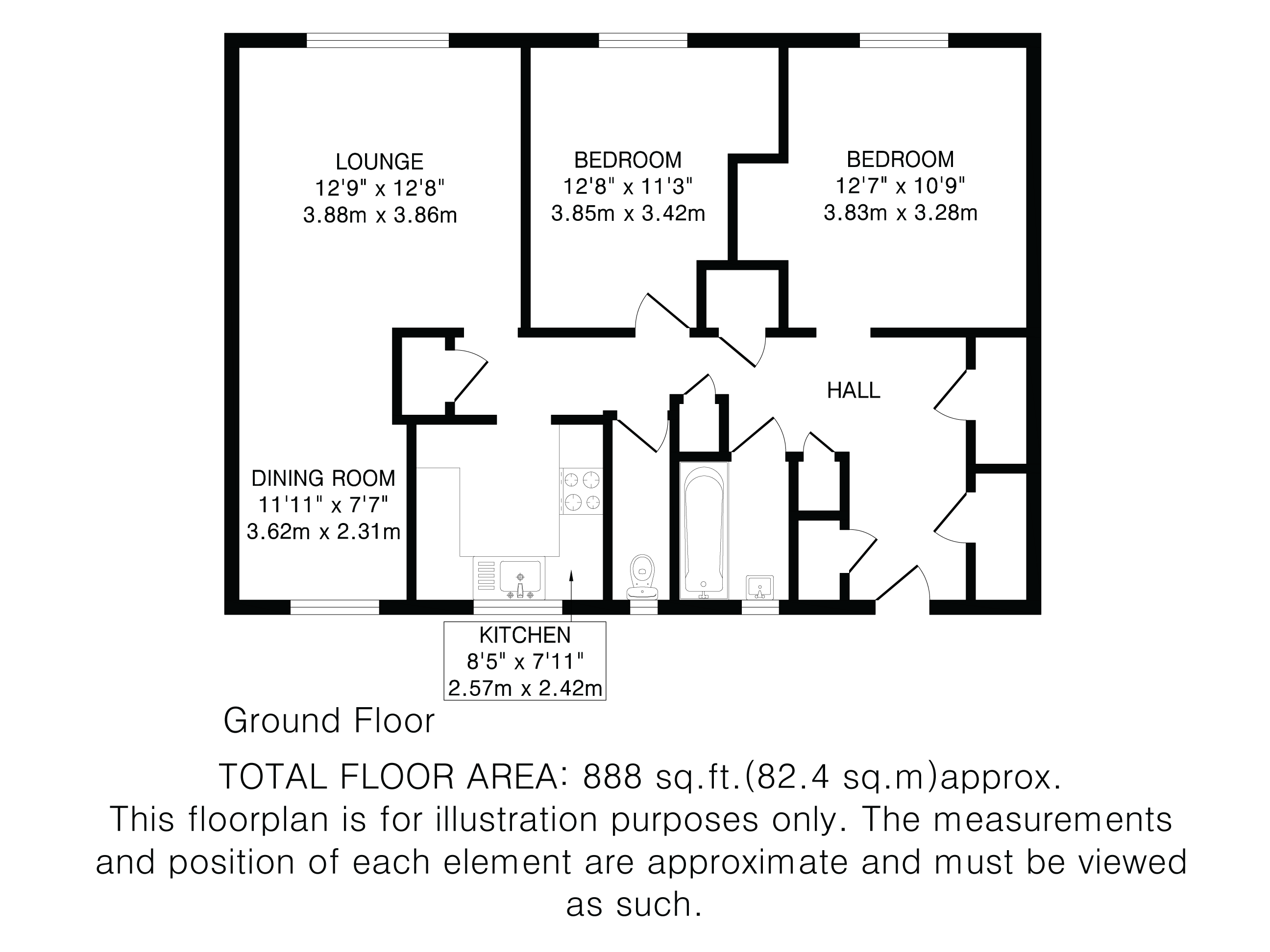 7, Kingscroft, Welwyn Garden City floorplan