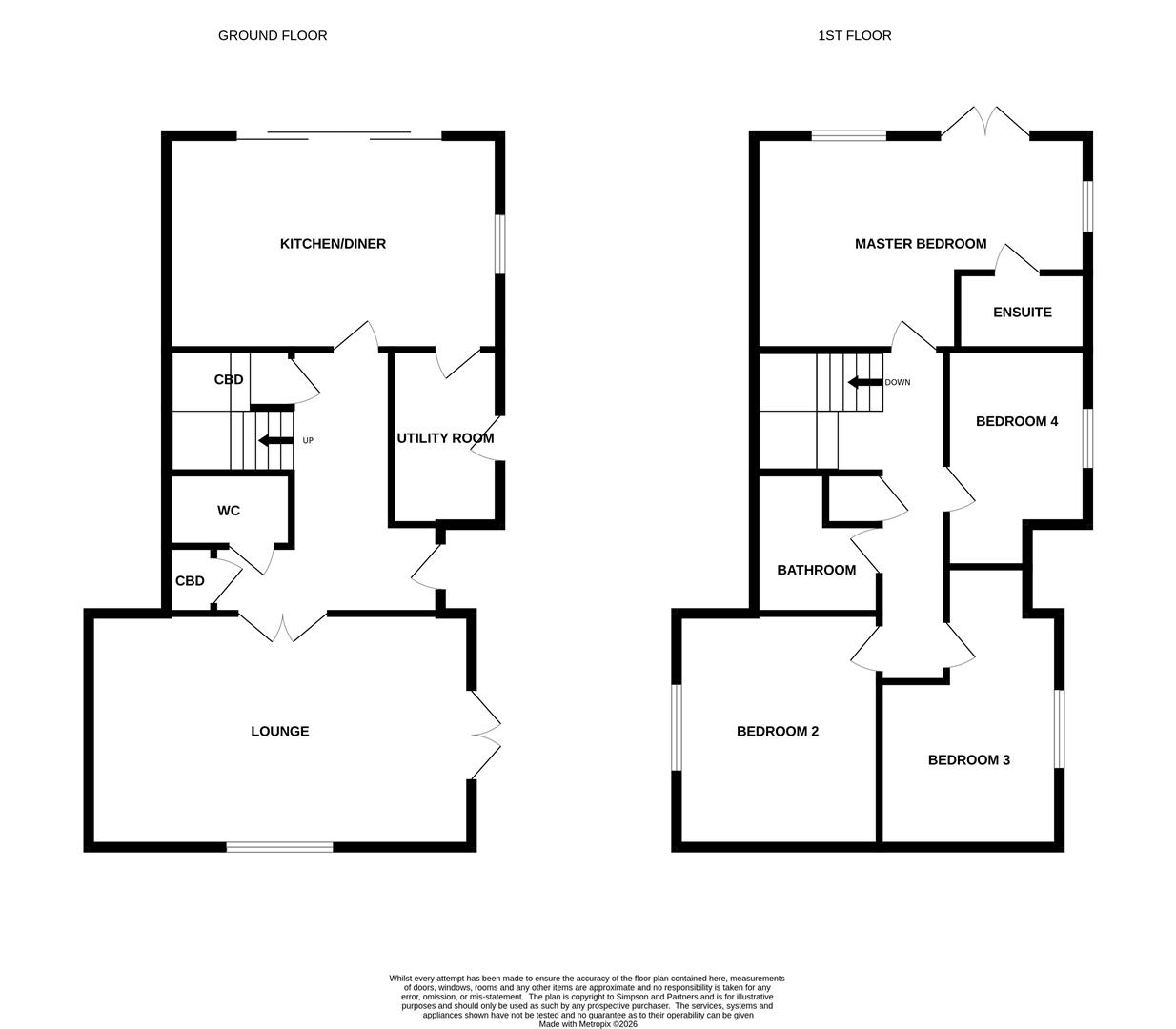 2, Weatherill View, Kettering floorplan