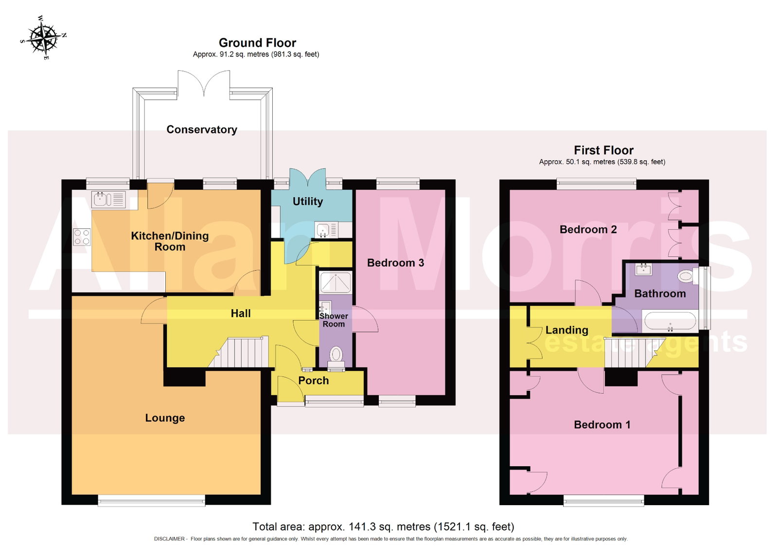 33, Bramley Avenue, Worcester floorplan
