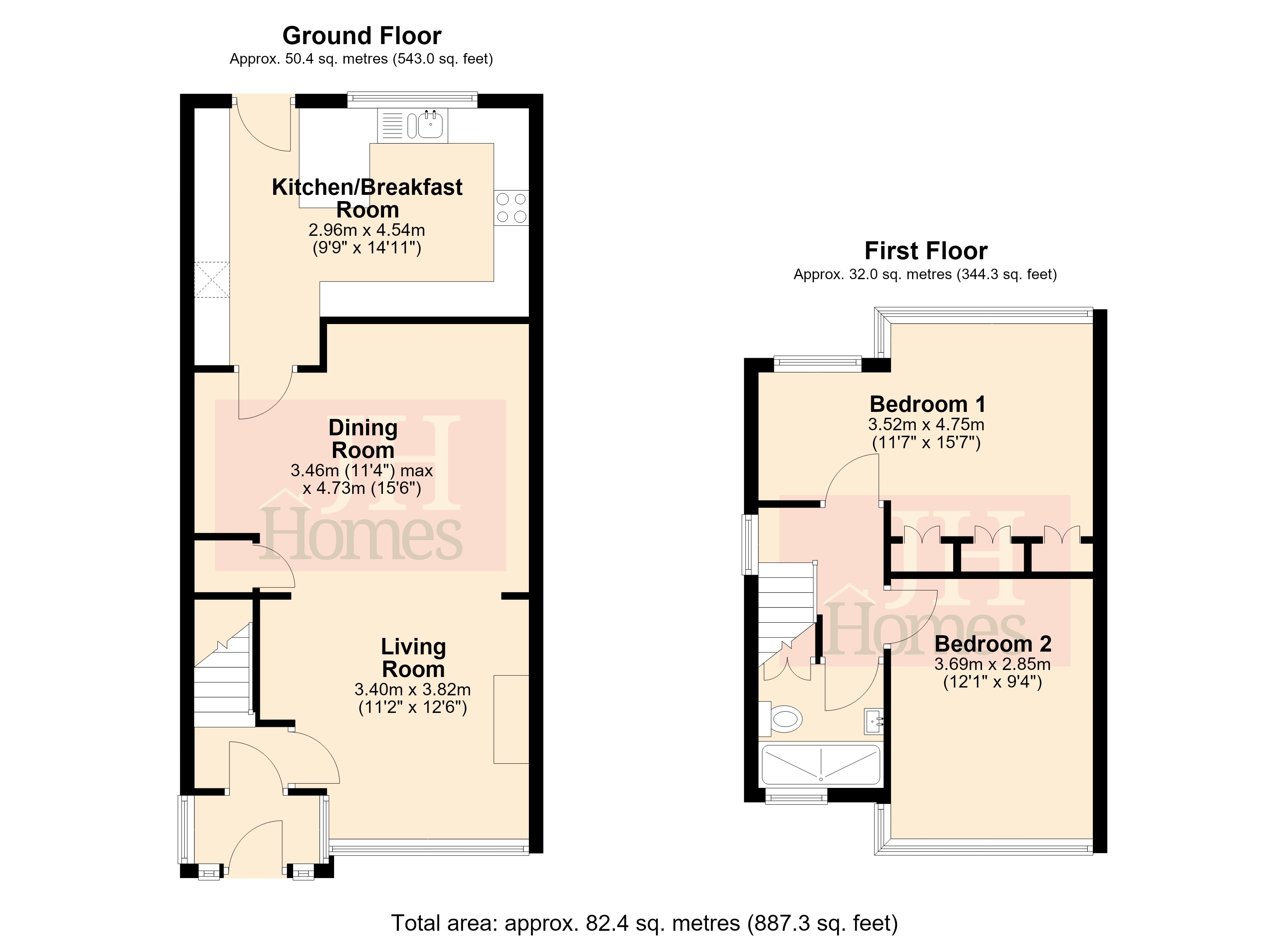 49, Romney Park, Dalton-in-Furness floorplan