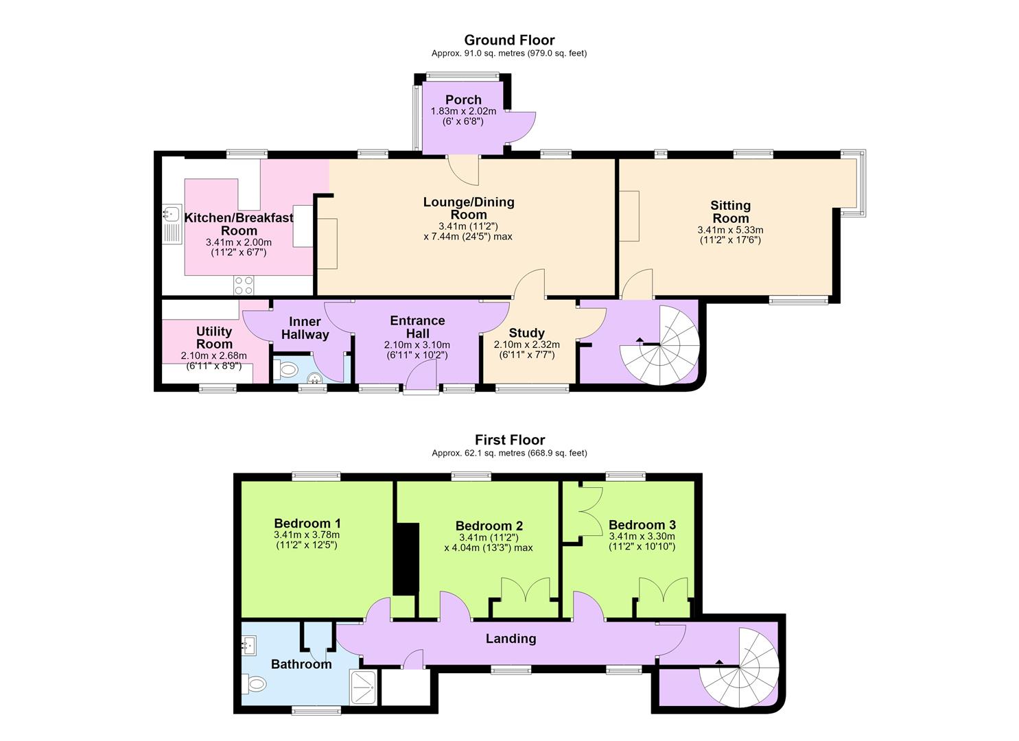 Yew Tree Cottage, Hereford floorplan