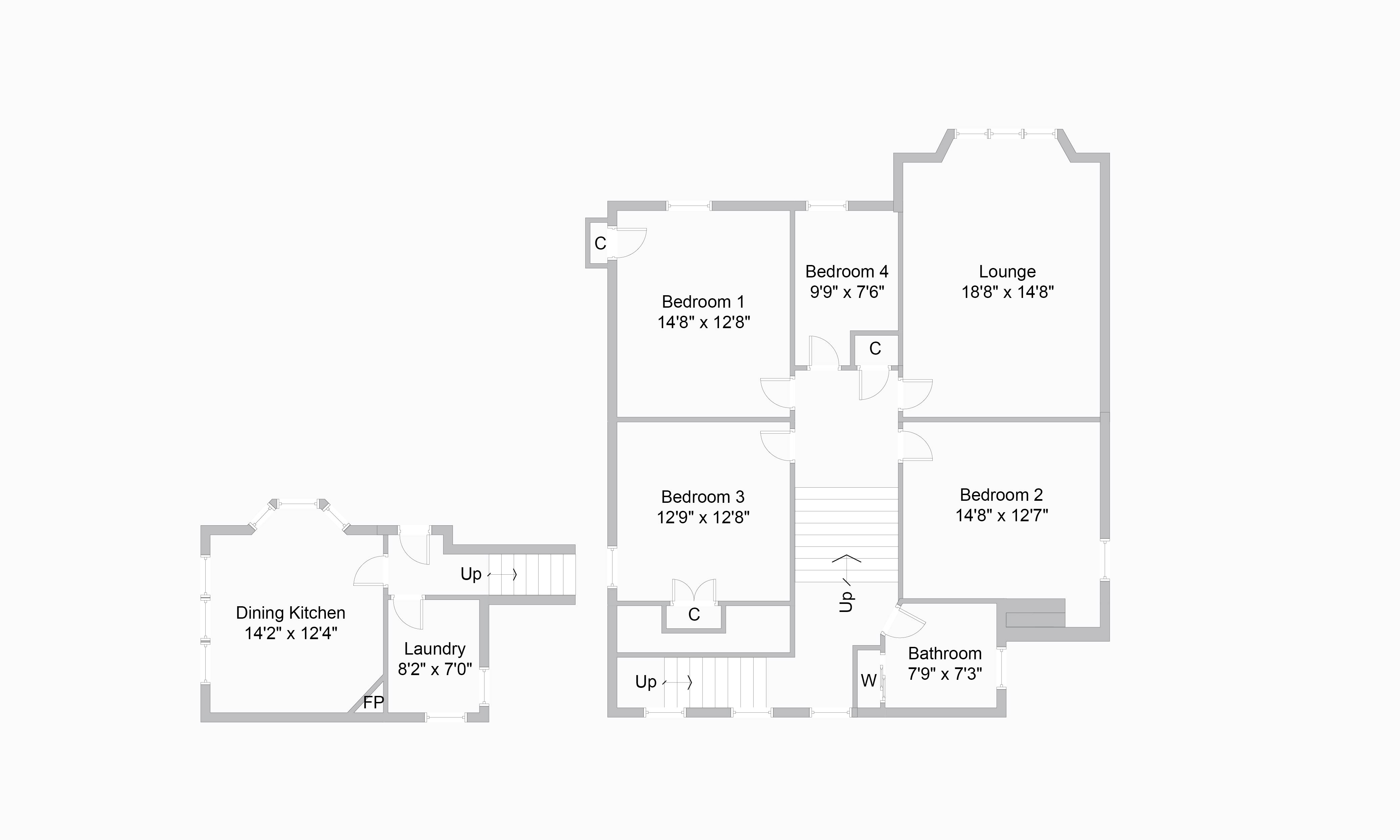 4 Bedrooms Flat for sale in Colquhoun Street, Helensburgh, Argyll & Bute G84