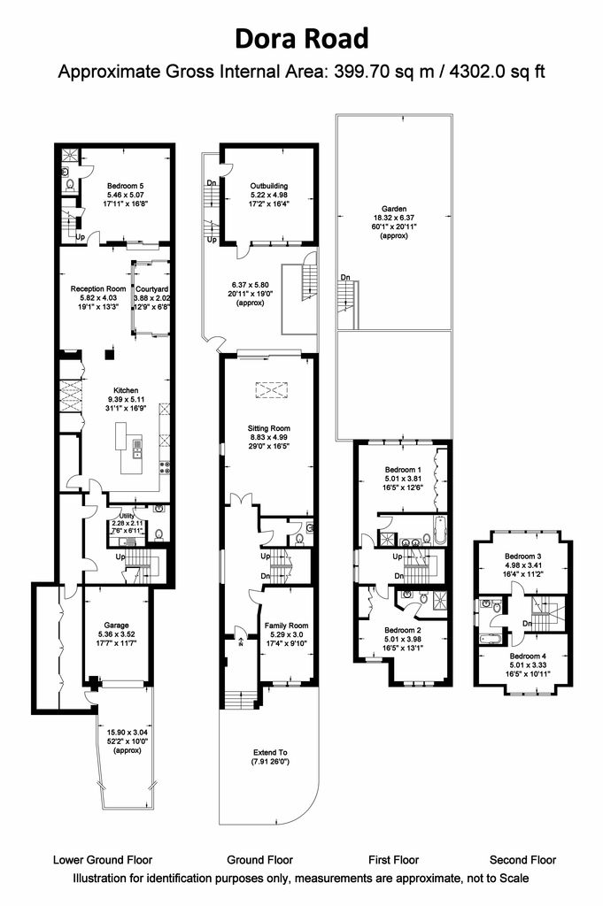 5 Bedrooms  to rent in Homefield Road, London SW19