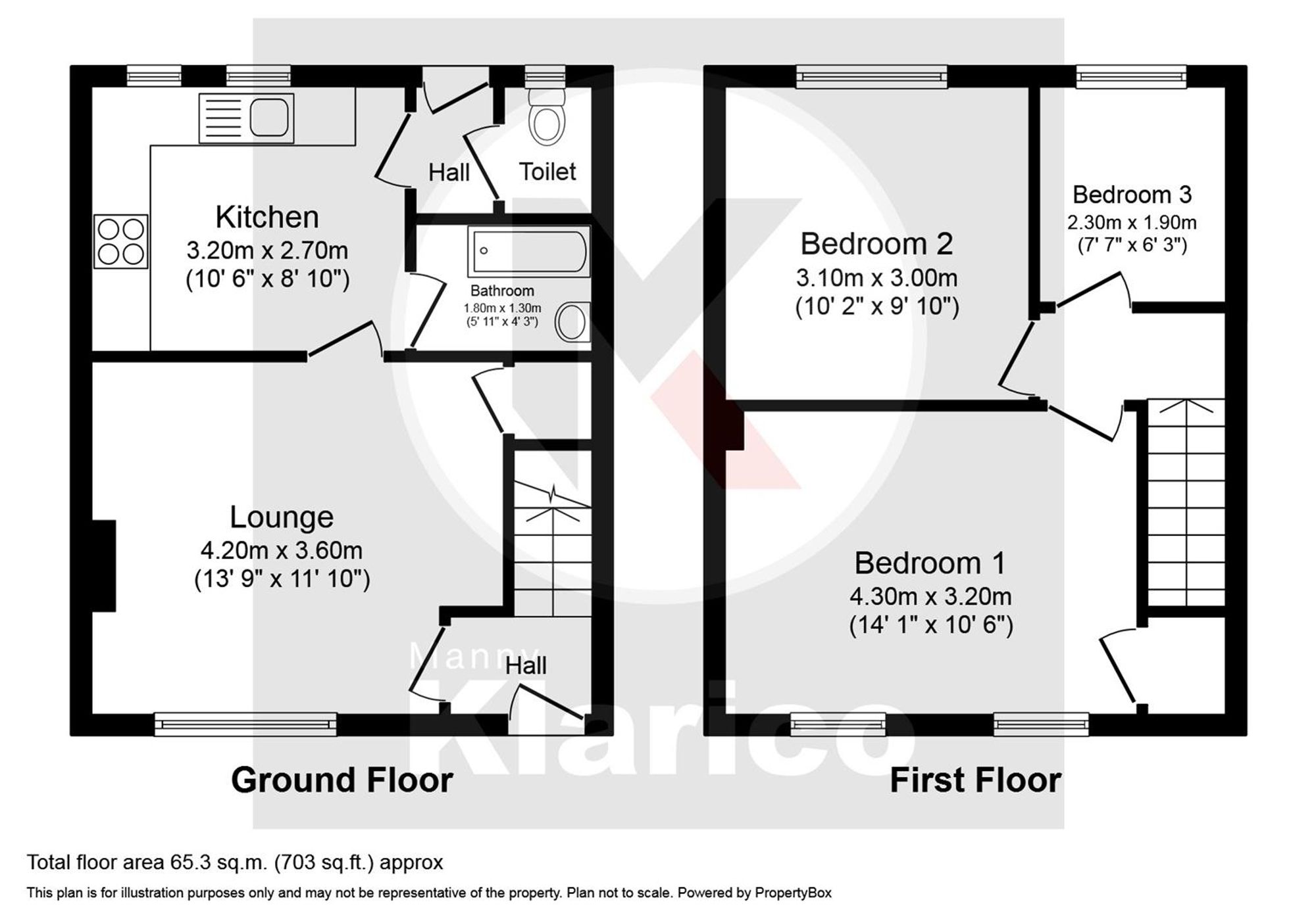 21 Penshaw Grove, Birmingham floorplan