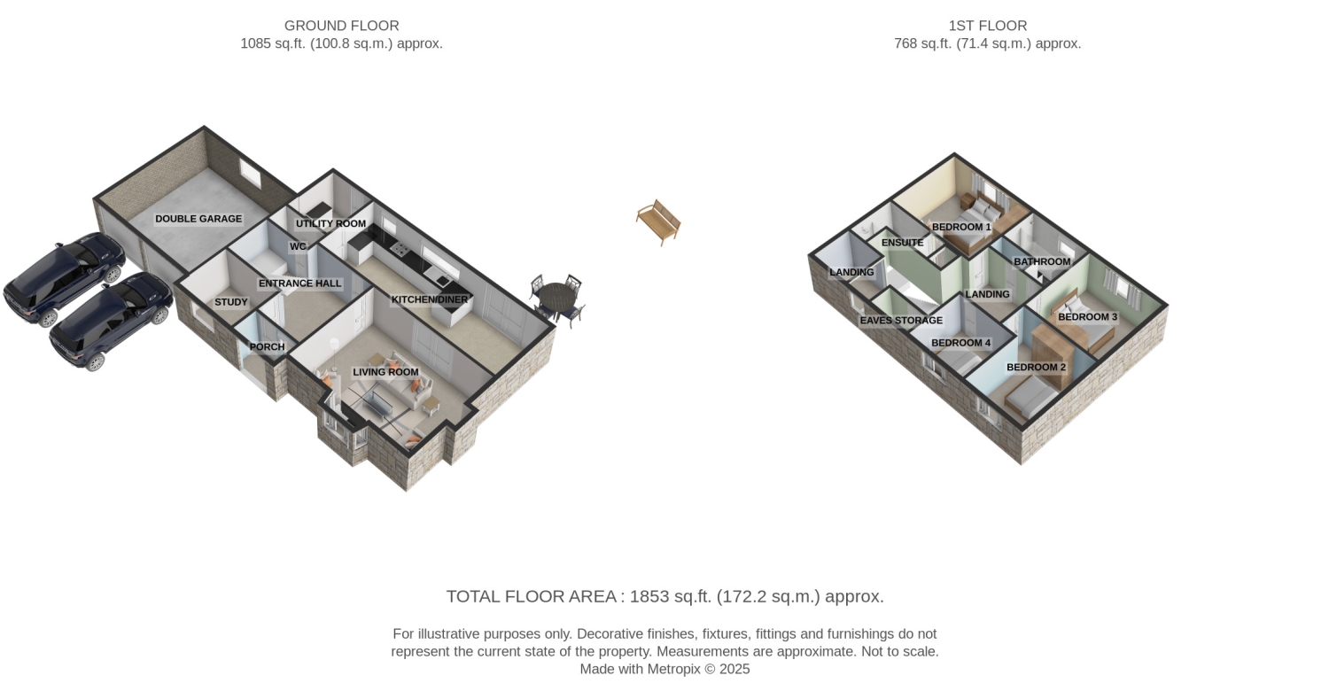 5, Cumberland Gardens, Grantham floorplan