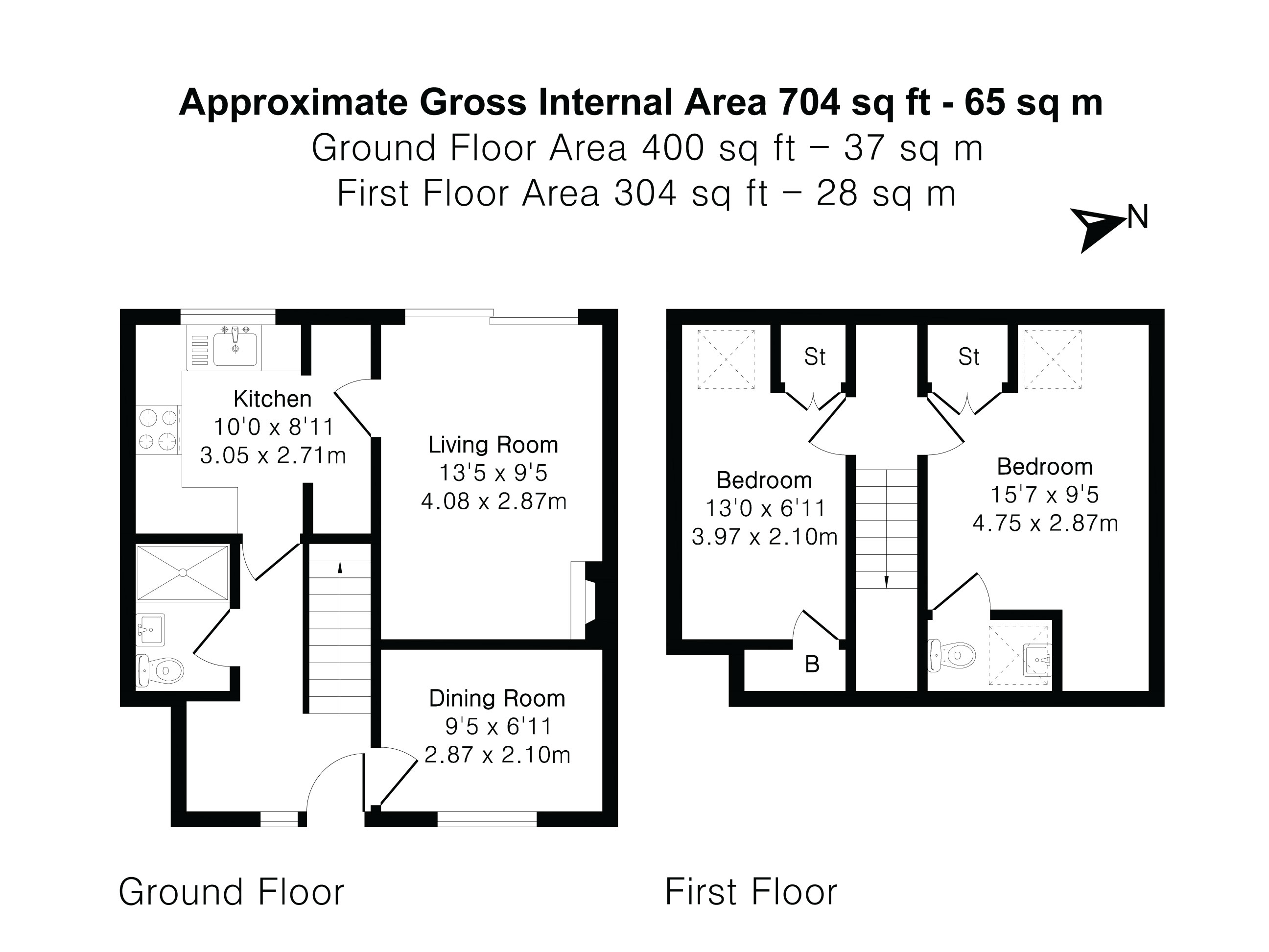 5, Tudor Close, Oxford floorplan