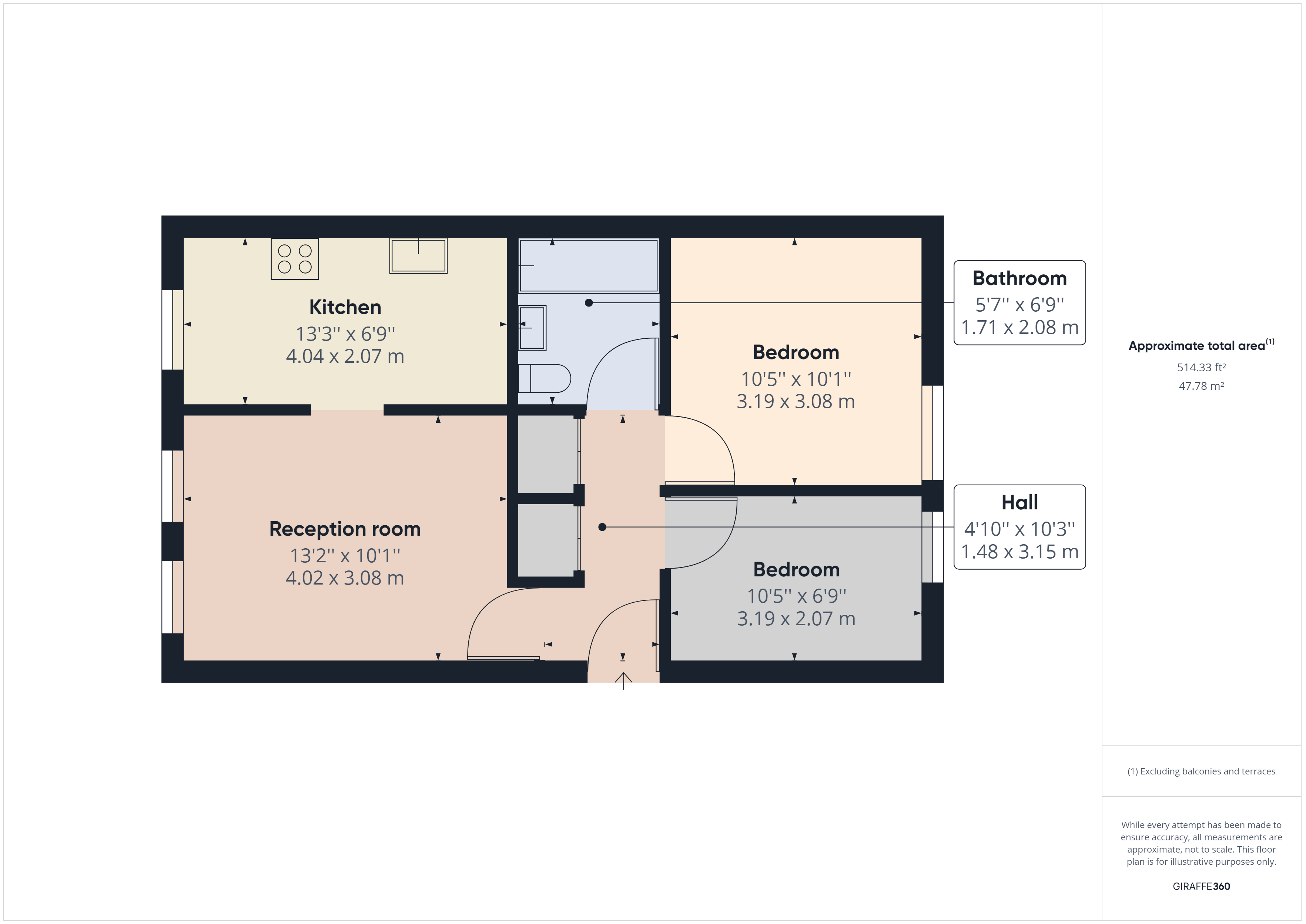 7, Dayworth Mews, Reading floorplan