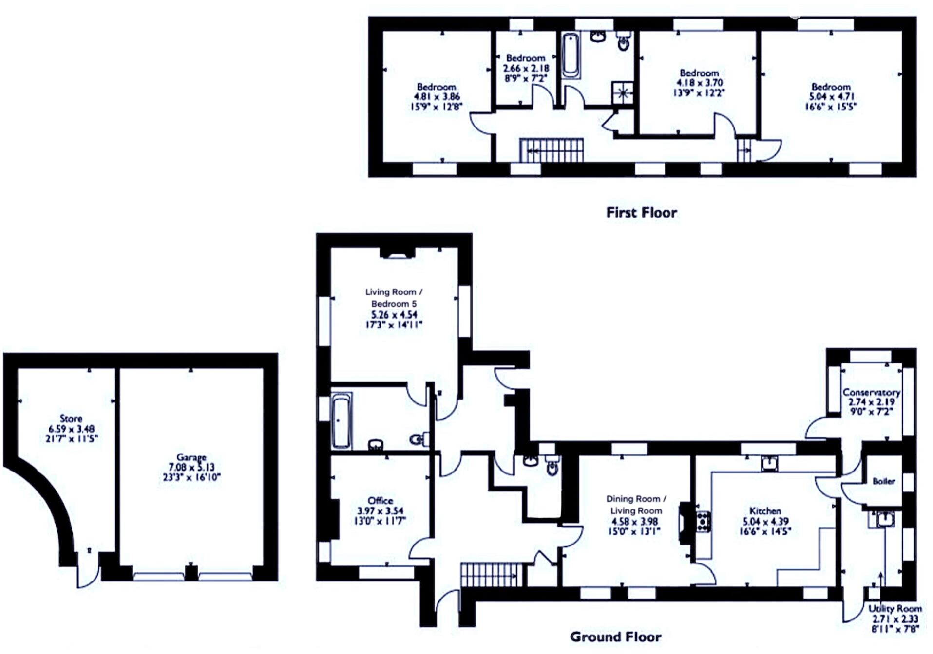 Brockwells Cottage, Caerwent, Caldicot floorplan