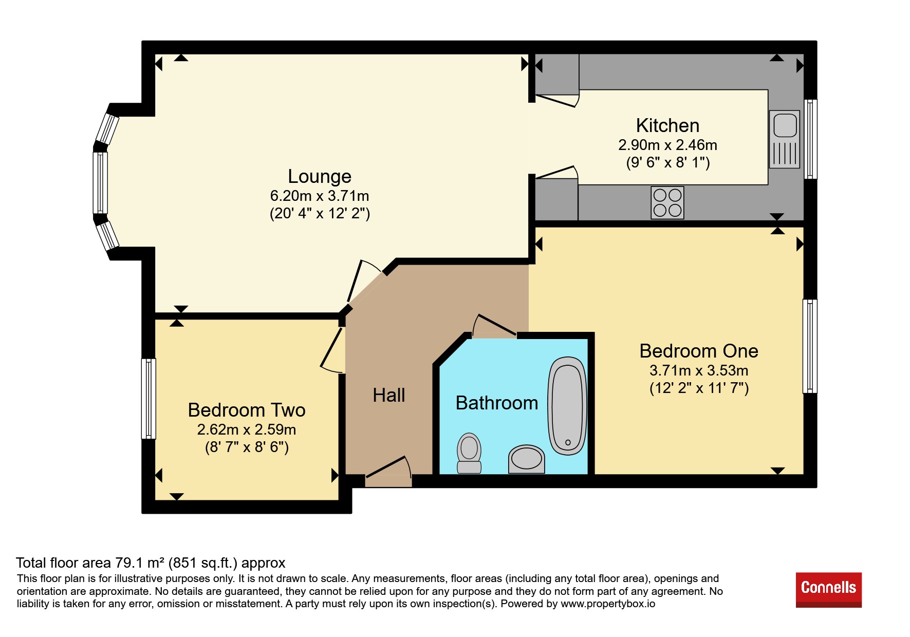 41, Goodrich Mews, Dudley floorplan