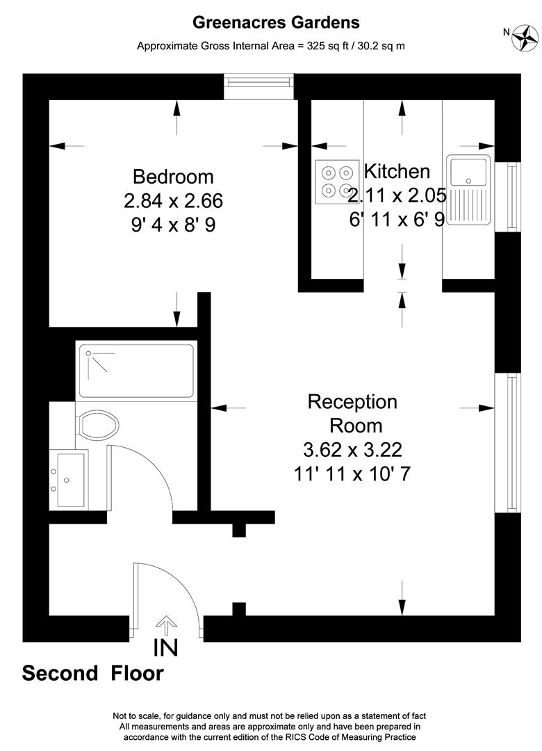 Greenacre Gardens, Walthamstow floorplan