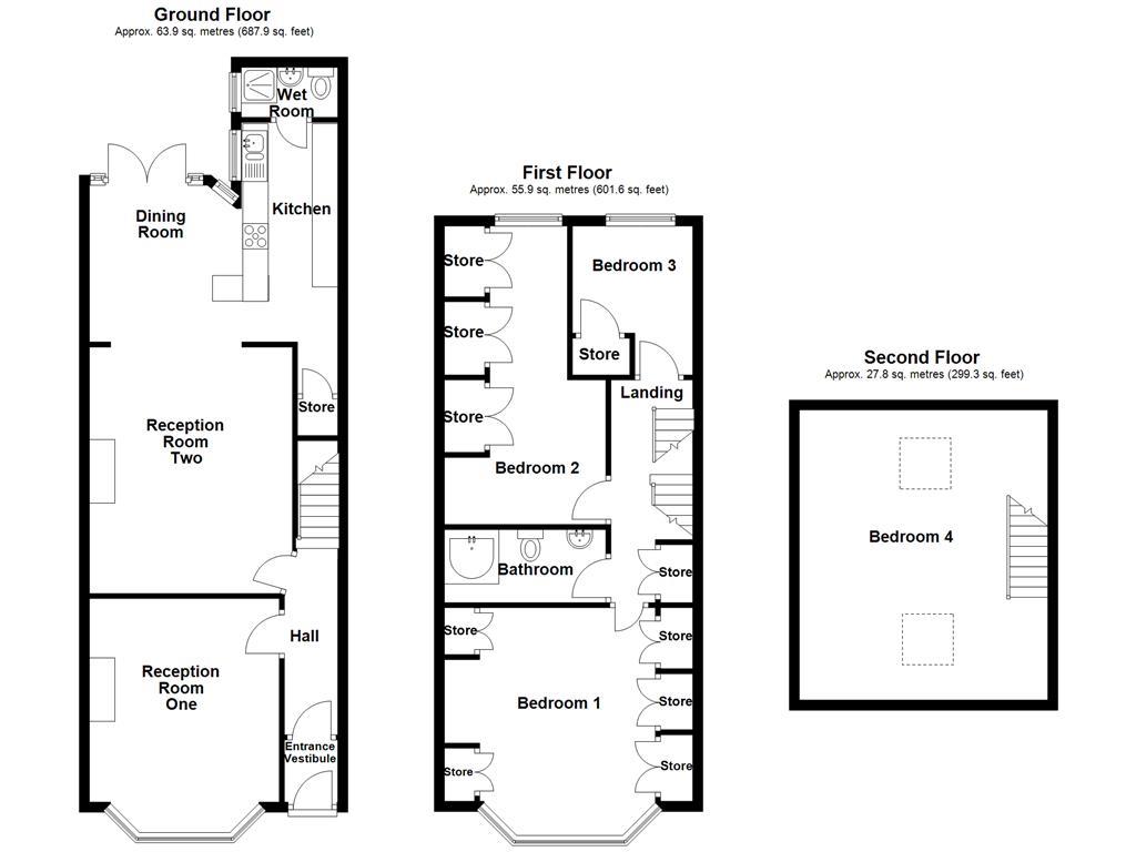 22, Queens Road, Blackburn floorplan