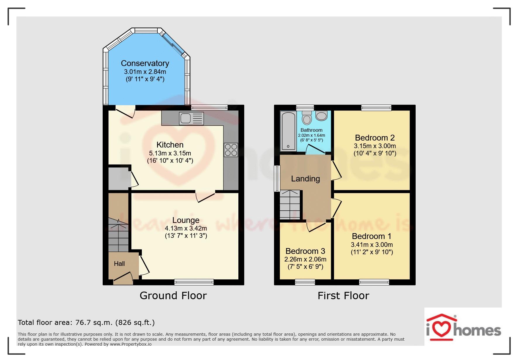 23, School Avenue, Walsall floorplan