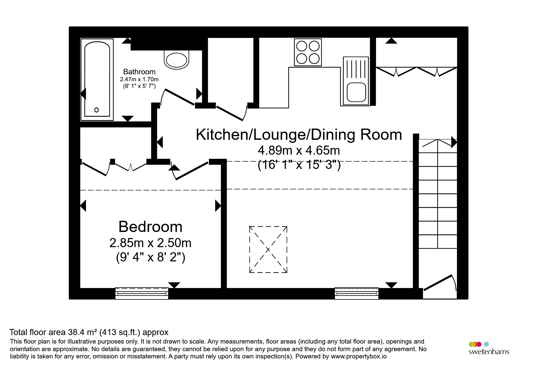 4, The Courtyard, Becketts Lane, Chester floorplan