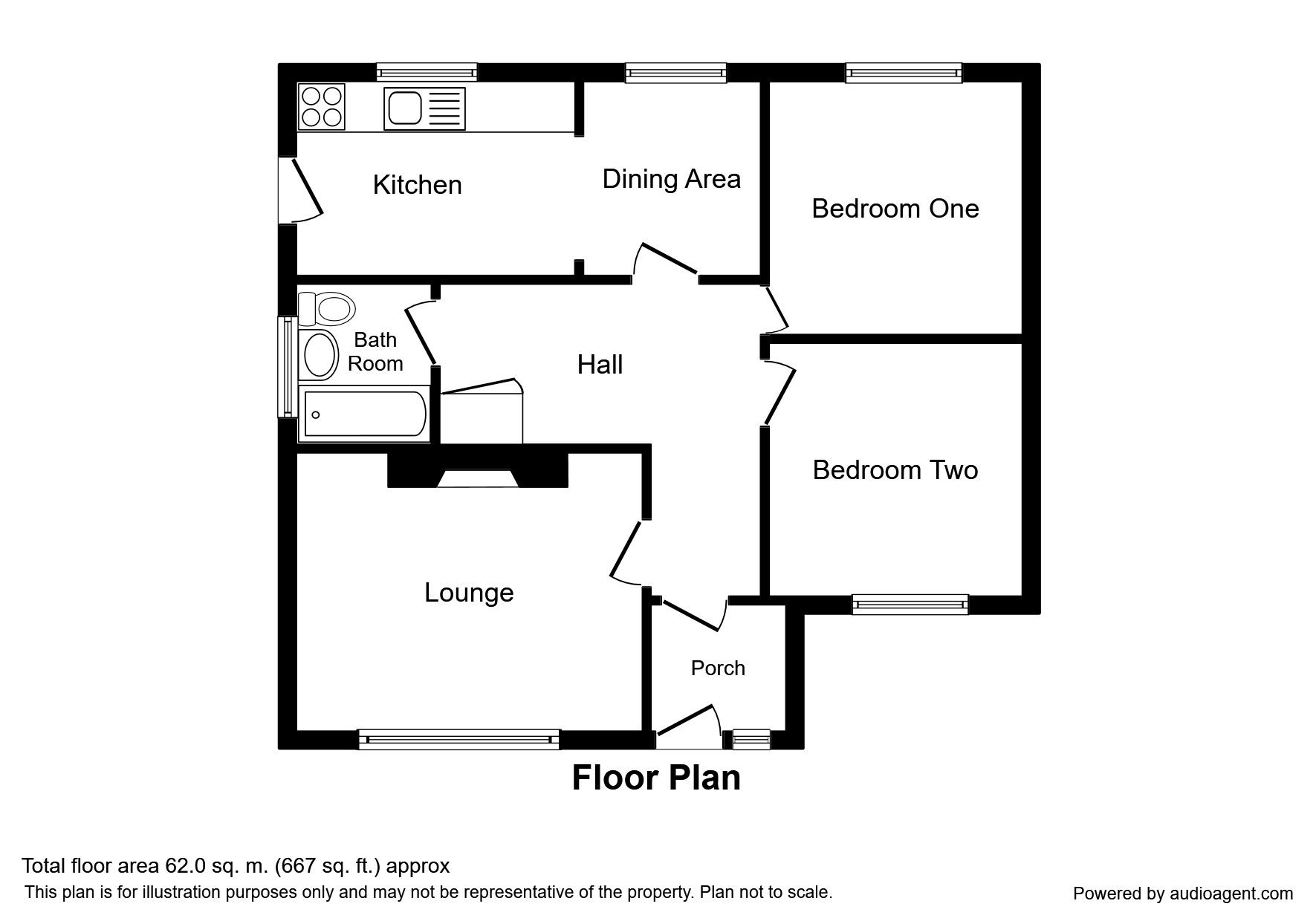 2 Bedrooms Bungalow for sale in Axon Crescent, Stoke-On-Trent ST3