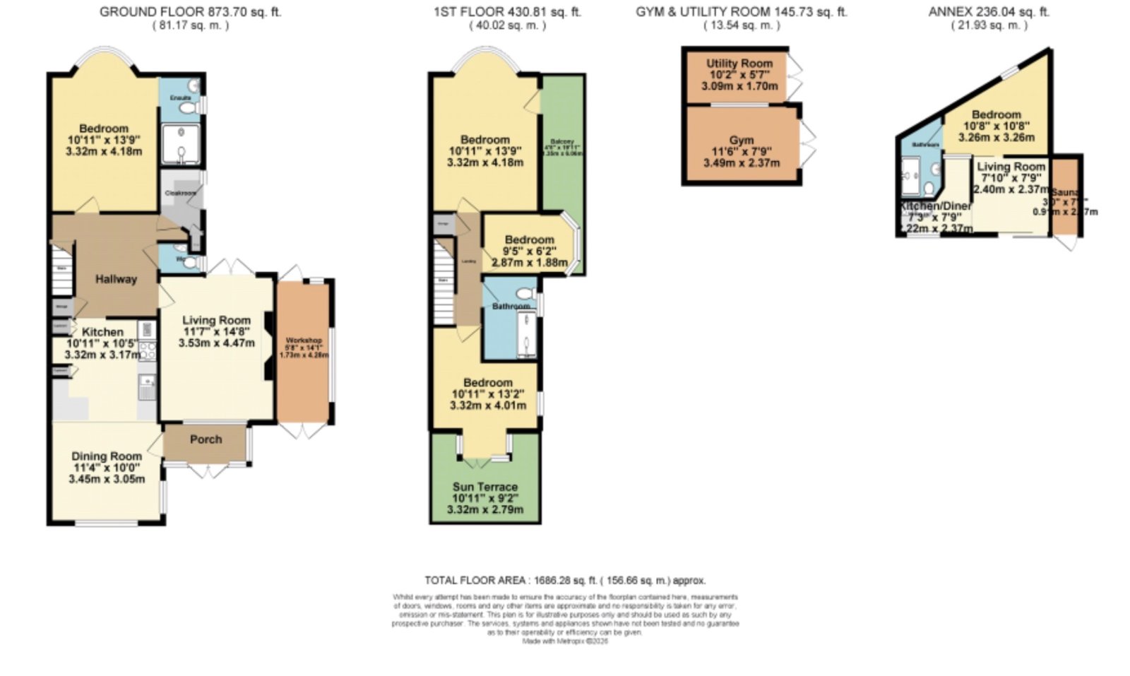 39, Maynard Avenue, Margate floorplan