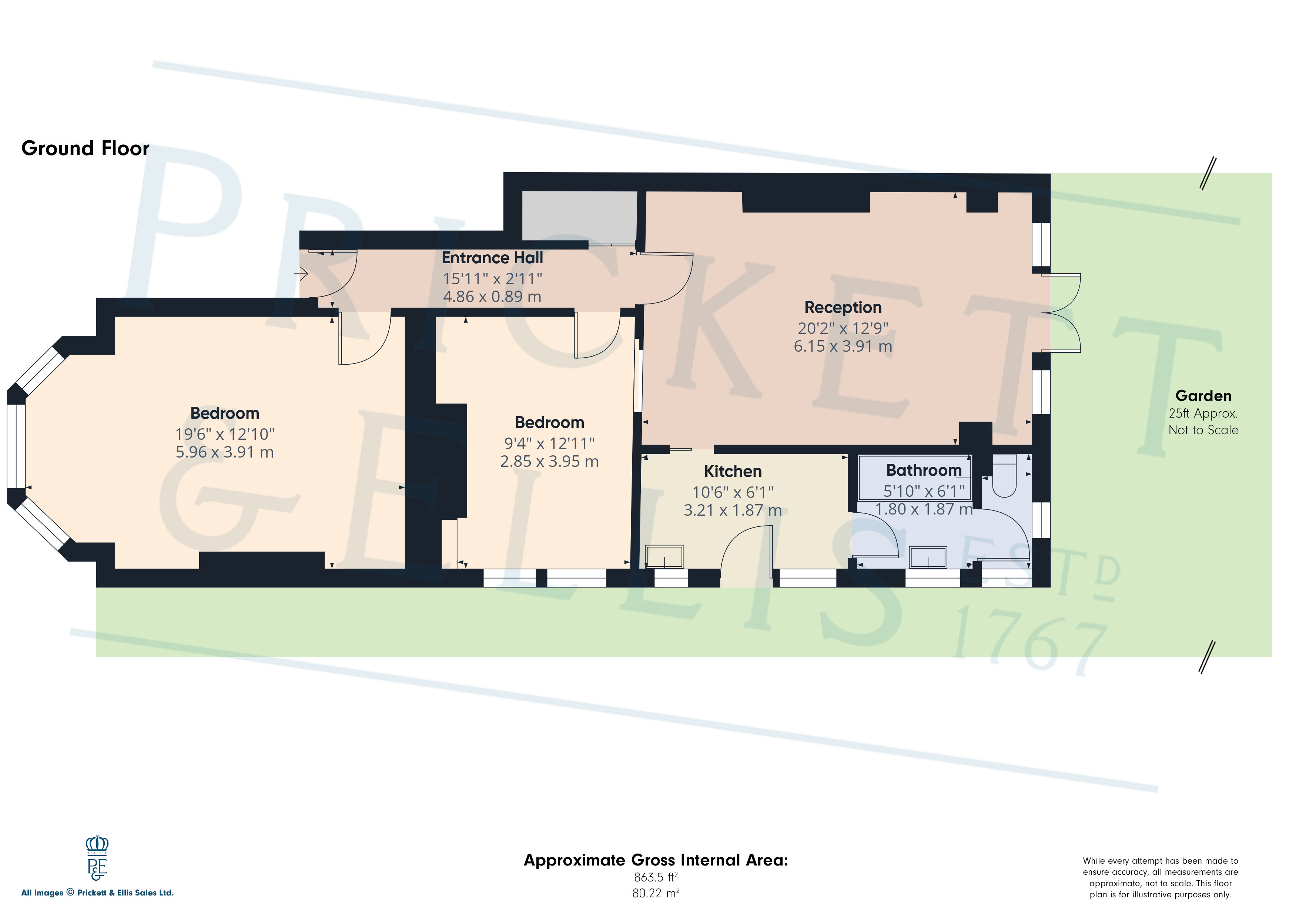 278A, Ballards Lane, London floorplan