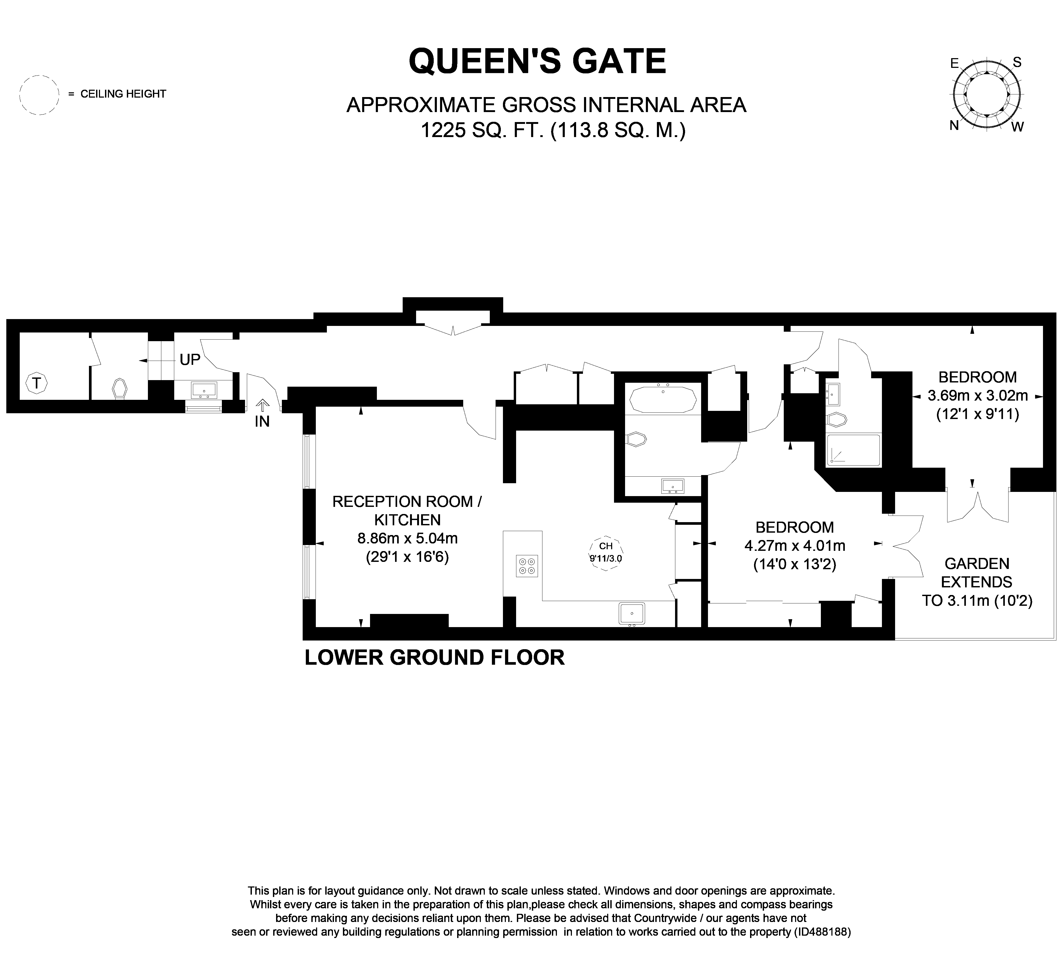 2 Bedrooms  to rent in Queen's Gate, South Kesnsington SW7