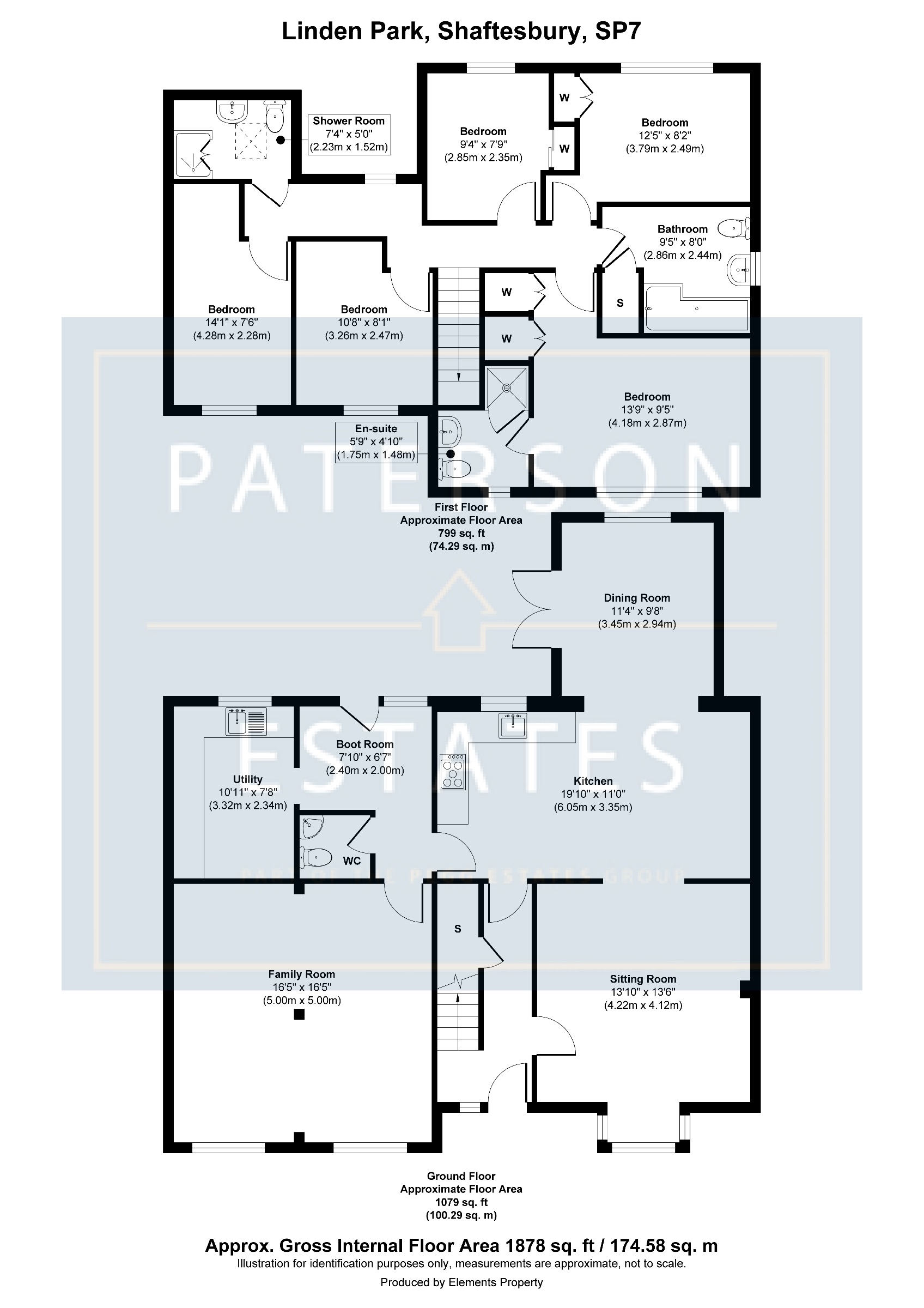 89 Linden Park, Shaftesbury floorplan