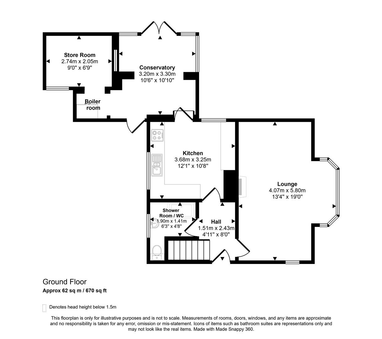 4, The Rath, Milford Haven floorplan