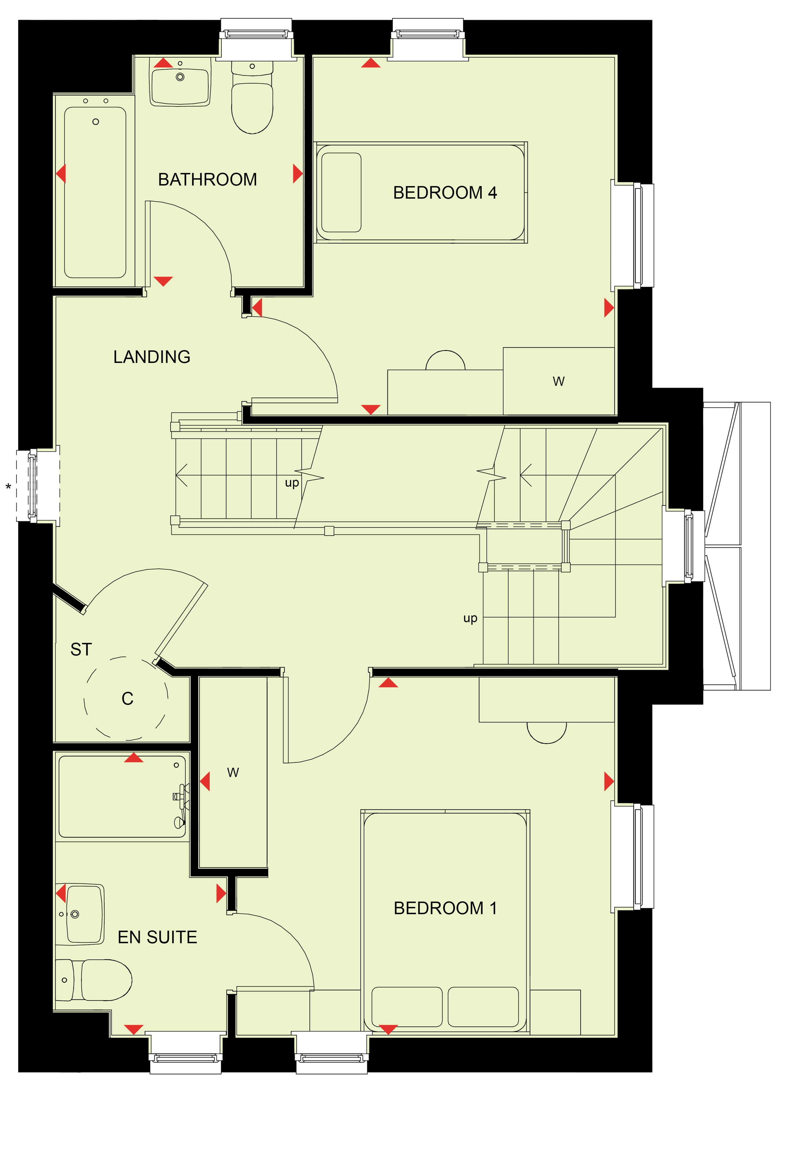 HA03479, Lodge Way, Great Haddon, Peterborough floorplan