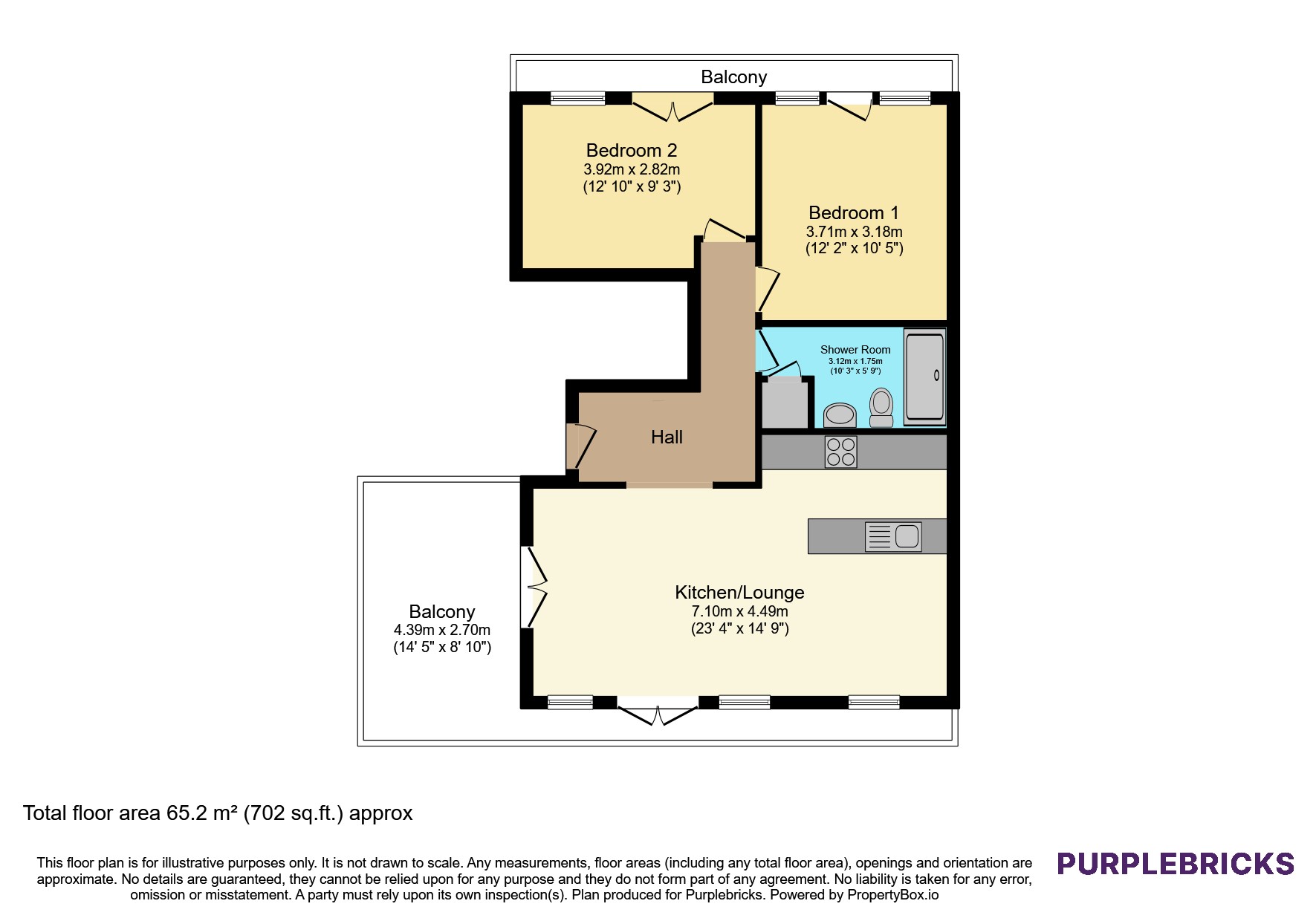 Apartment 14, 12, Duke Street, Liverpool floorplan