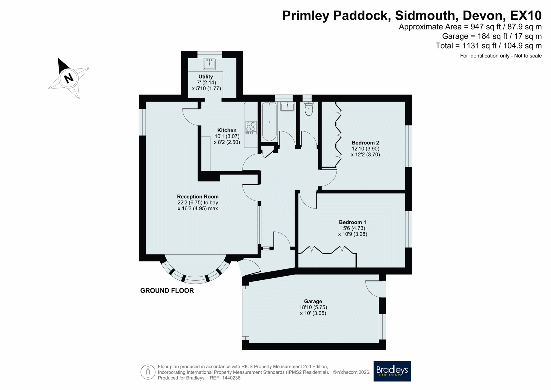 15, Primley Paddock, Devon floorplan