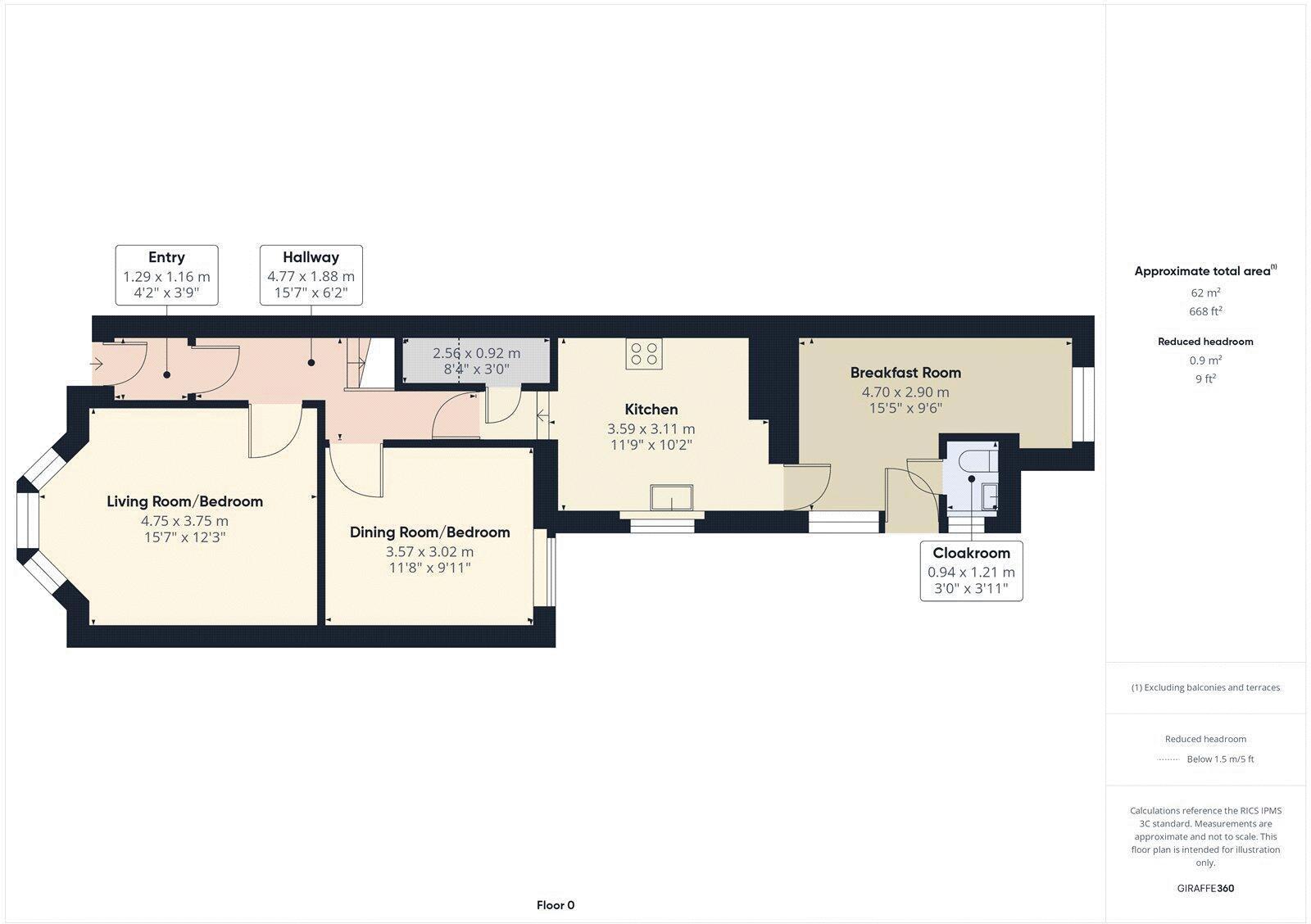13, Stafford Road, Weston super Mare floorplan