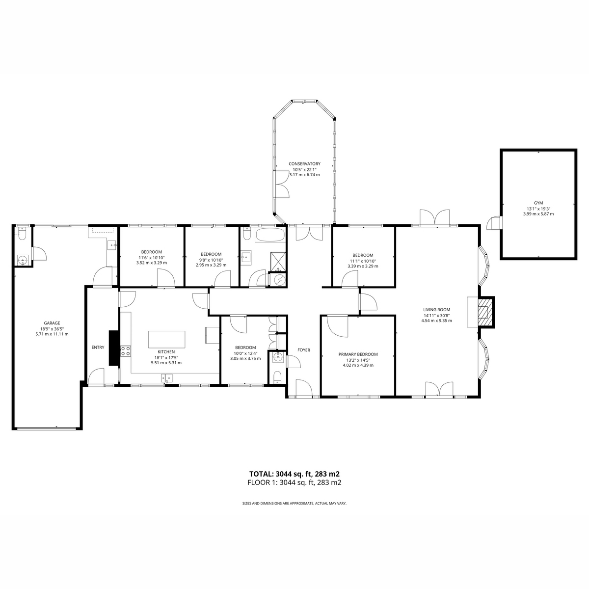 South Lodge, Walcote Road, Lutterworth floorplan