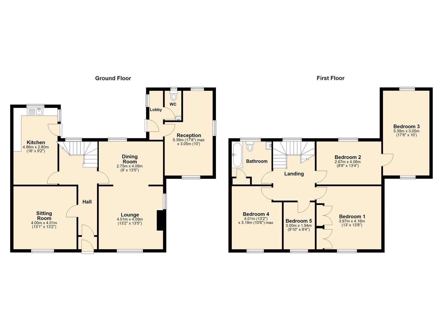 23, George Street, Hedon floorplan