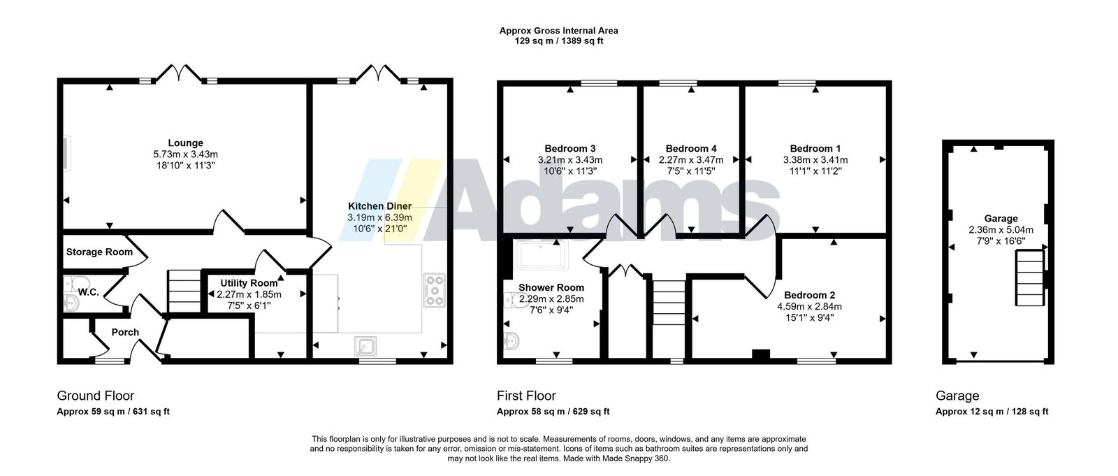 20, Cunliffe Close, Runcorn floorplan