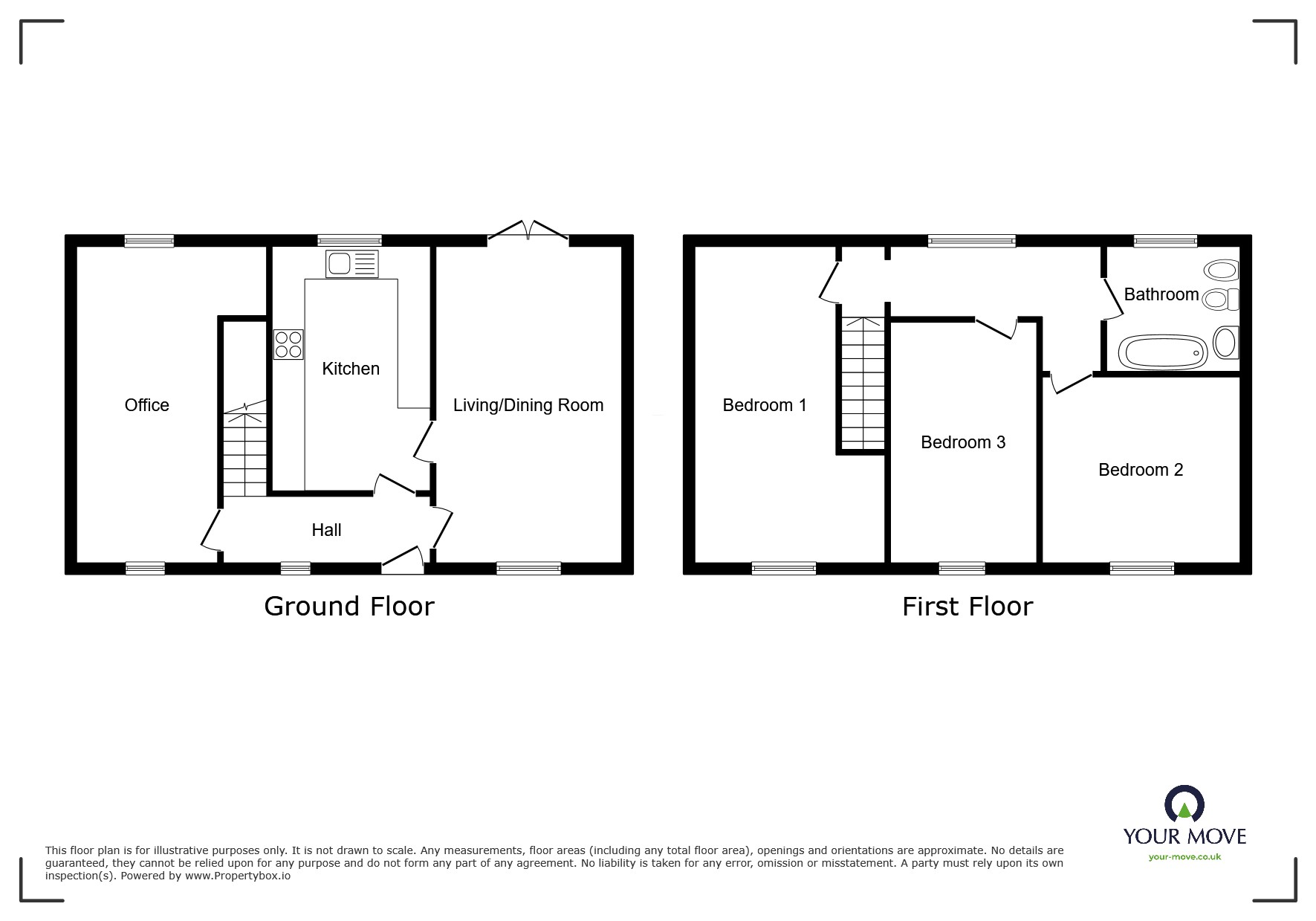 Midtown,, Kirkbride, Cumbria floorplan