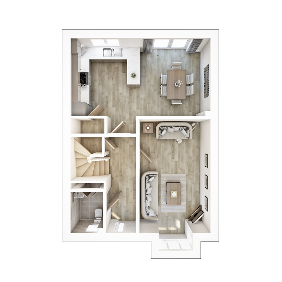 Plot 126, Off Welwyn Road, Ingleby Barwick, Thornaby floorplan