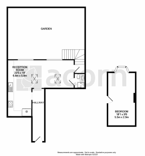 Room 2, 69, Broadfield Road, London floorplan