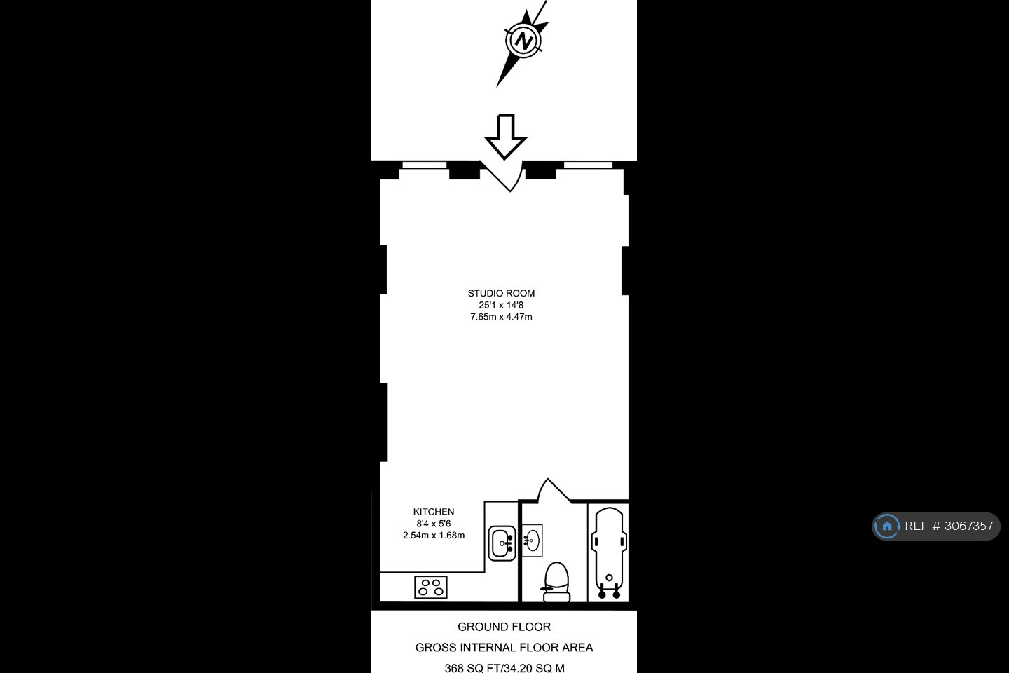 C Mount View Road, London floorplan