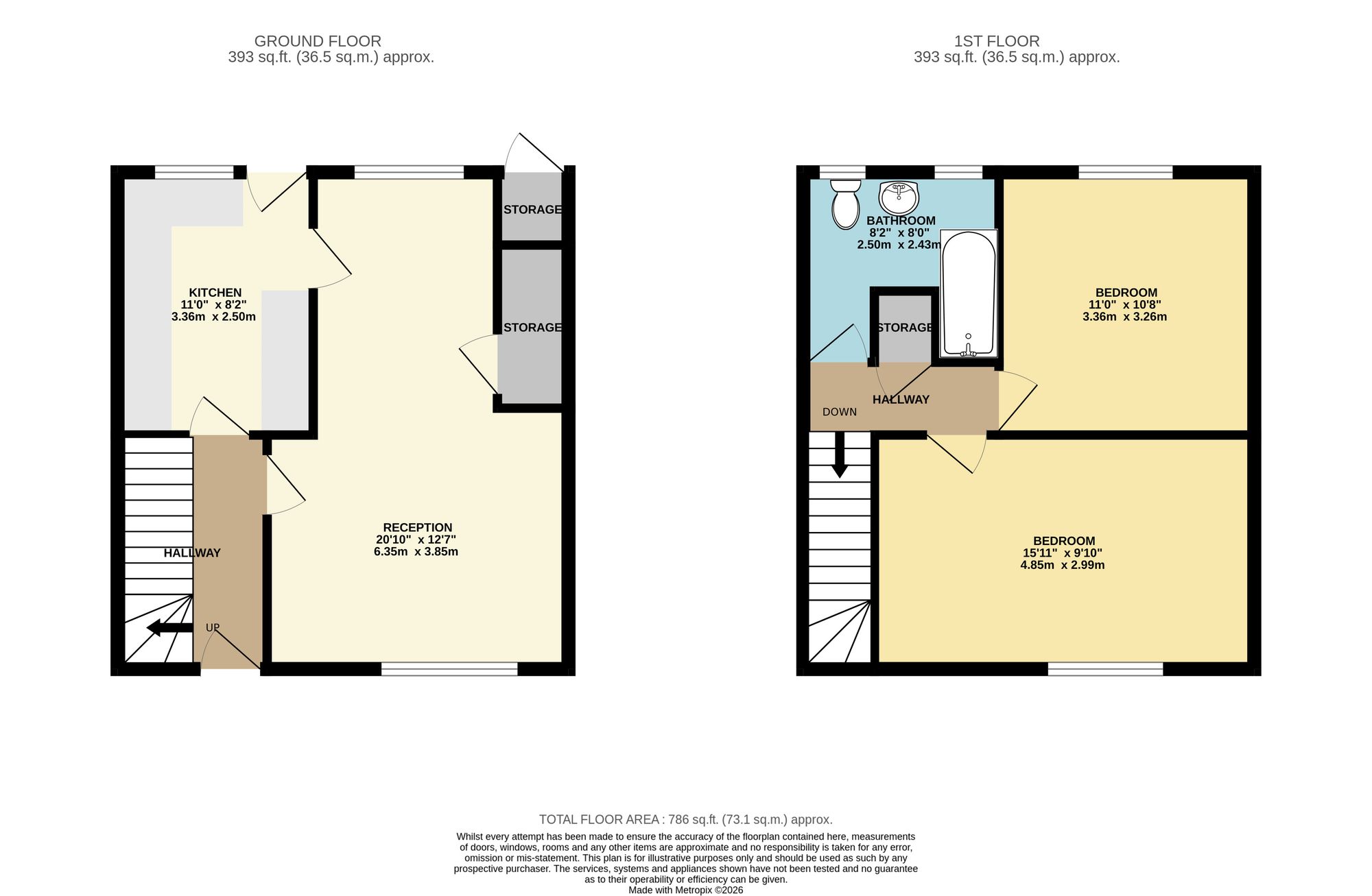 84 Aran Court, Cwmbran floorplan
