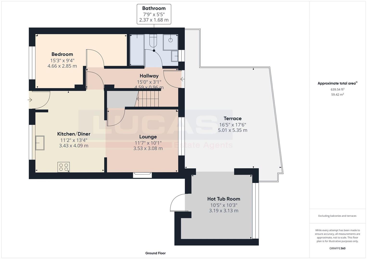 Rhiangwyn & Rhiangwyn Cottage, Llanrhyddlad, Llanrhyddlad floorplan