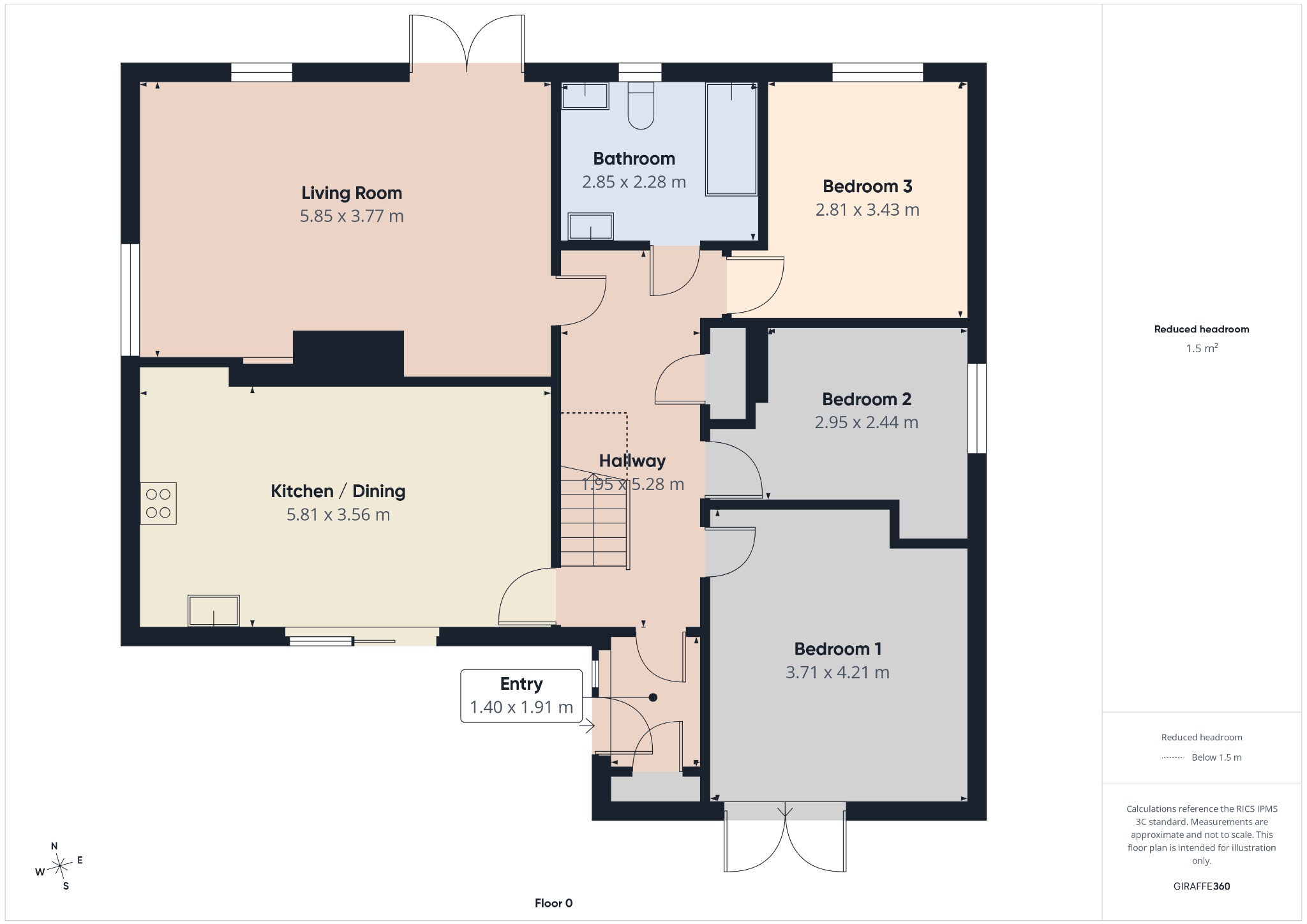 Isbister, Shetland floorplan