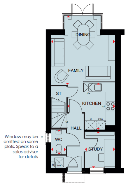H847621, Scott Way, Wichelstowe, Swindon floorplan