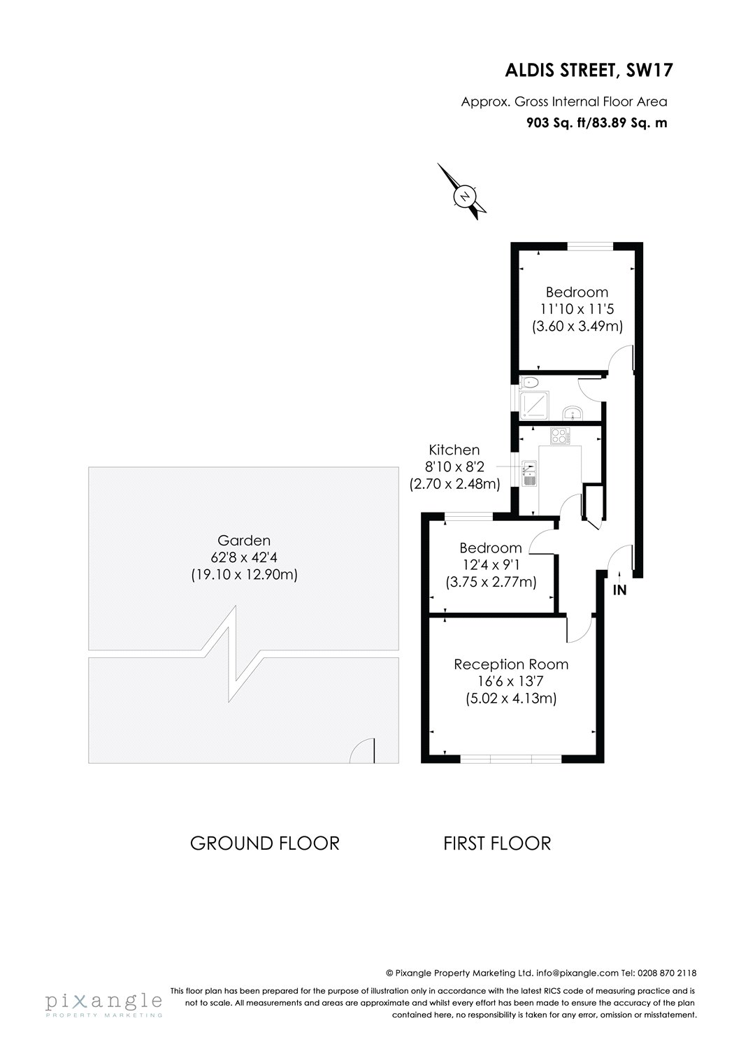 2 Bedrooms Flat to rent in Hamilton House, 26 Aldis Street, London SW17