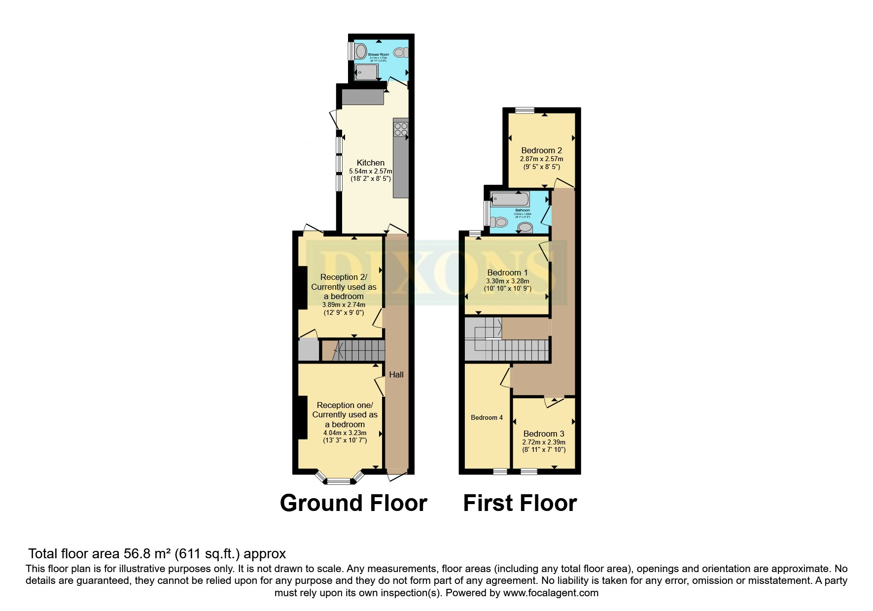 59, Mere Road, West Midlands floorplan