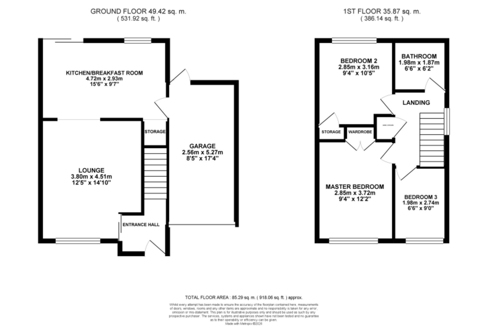 37 Barnfield Road, Stoke-On-Trent floorplan