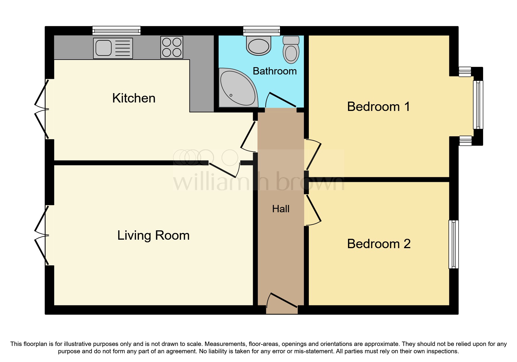 Thames Street, Hogsthorpe, Skegness PE24, 2 bedroom detached bungalow