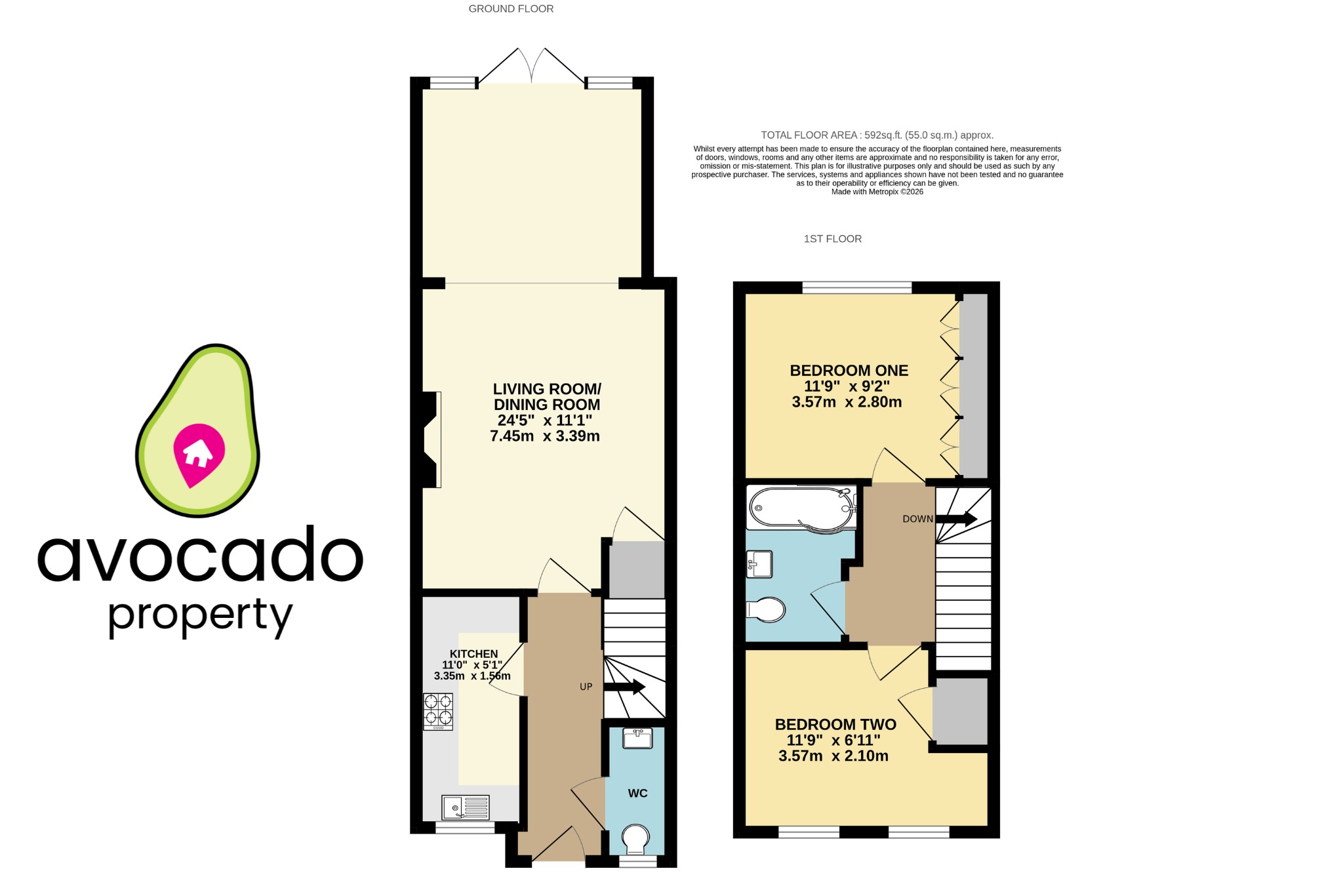 9 Scotts Mews, Priory Road, Berkshire floorplan