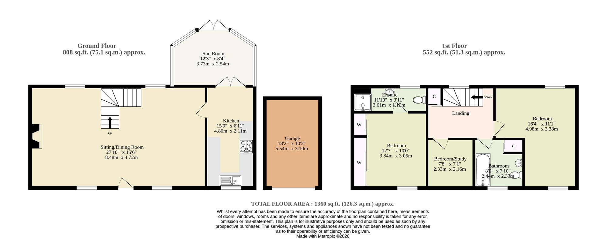 13 Stanley Road, Diss floorplan