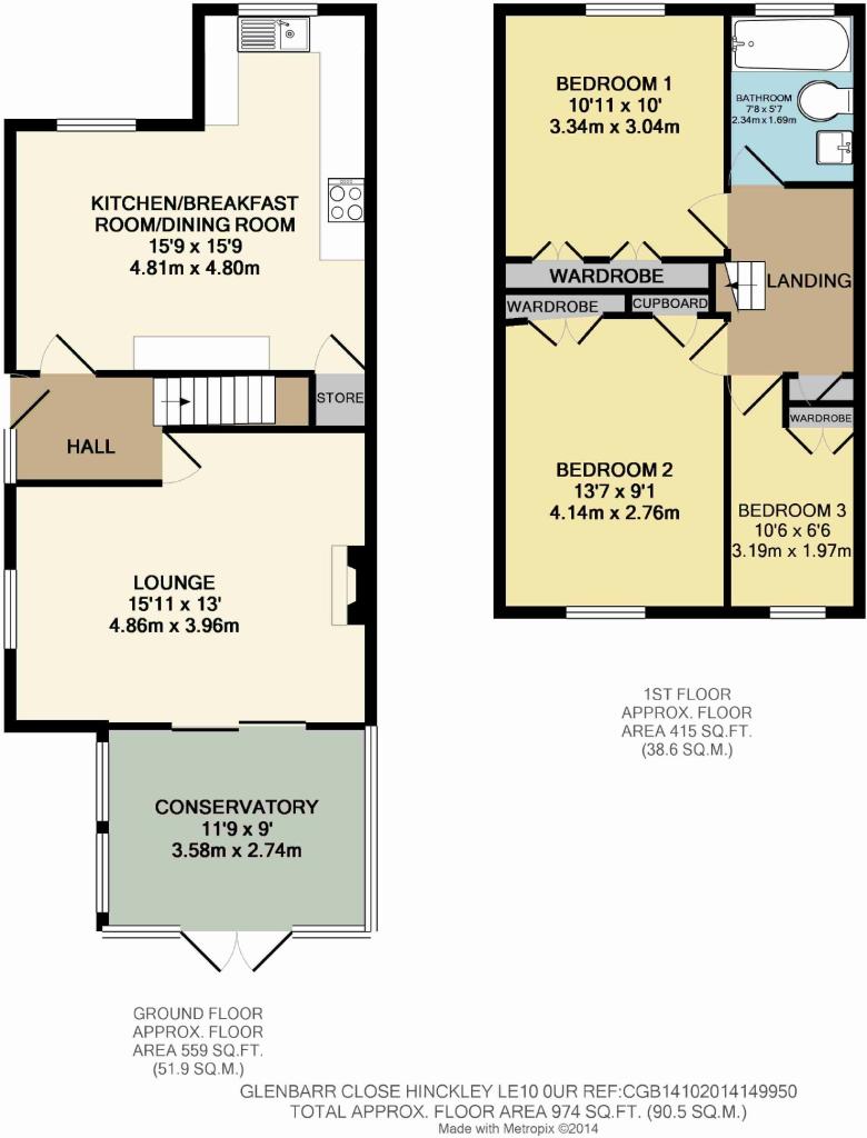 Hinckley floorplan